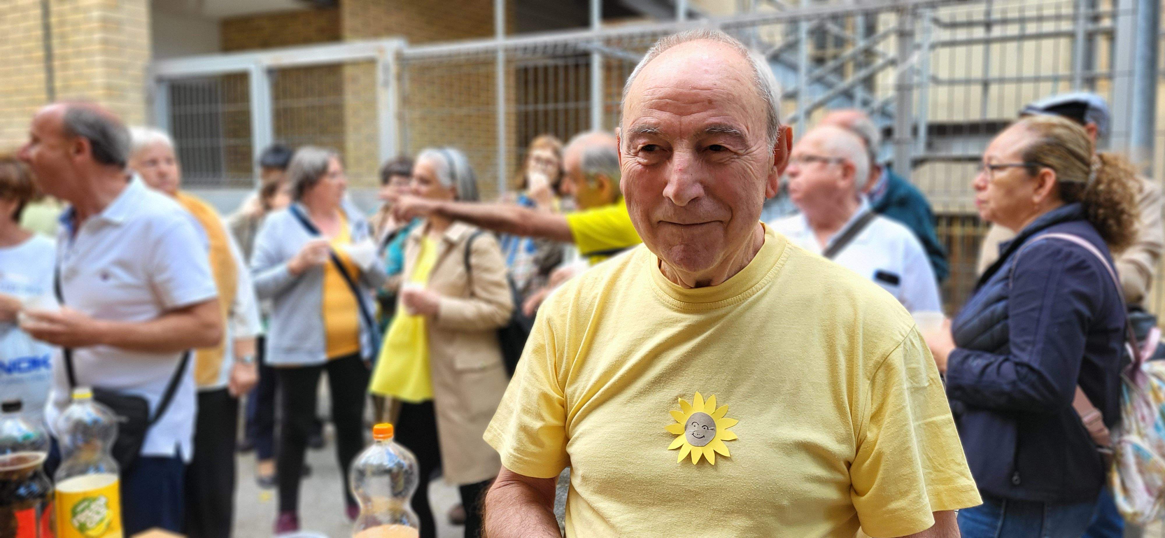 Fiesta fin de curso del Hogar de Mayores del IASS Huesca. Foto Myriam Martínez