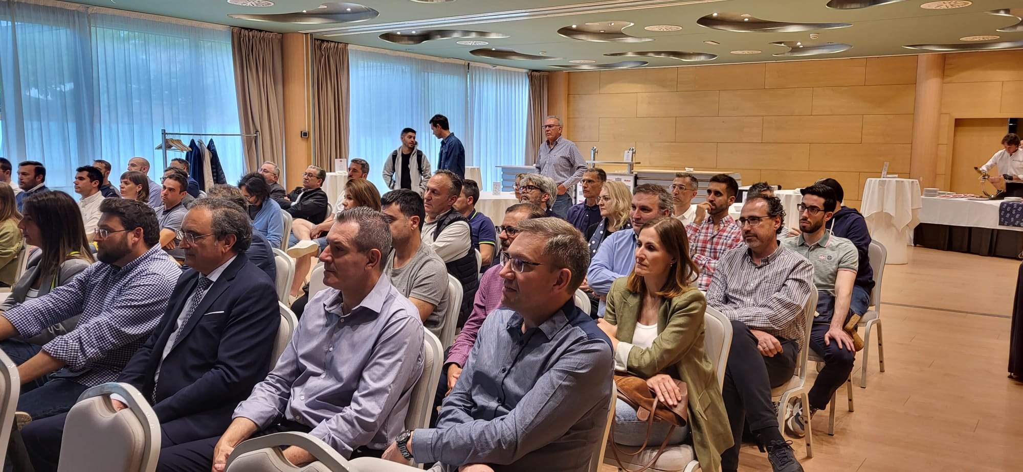 Acto del Bada Huesca con patrocinadores