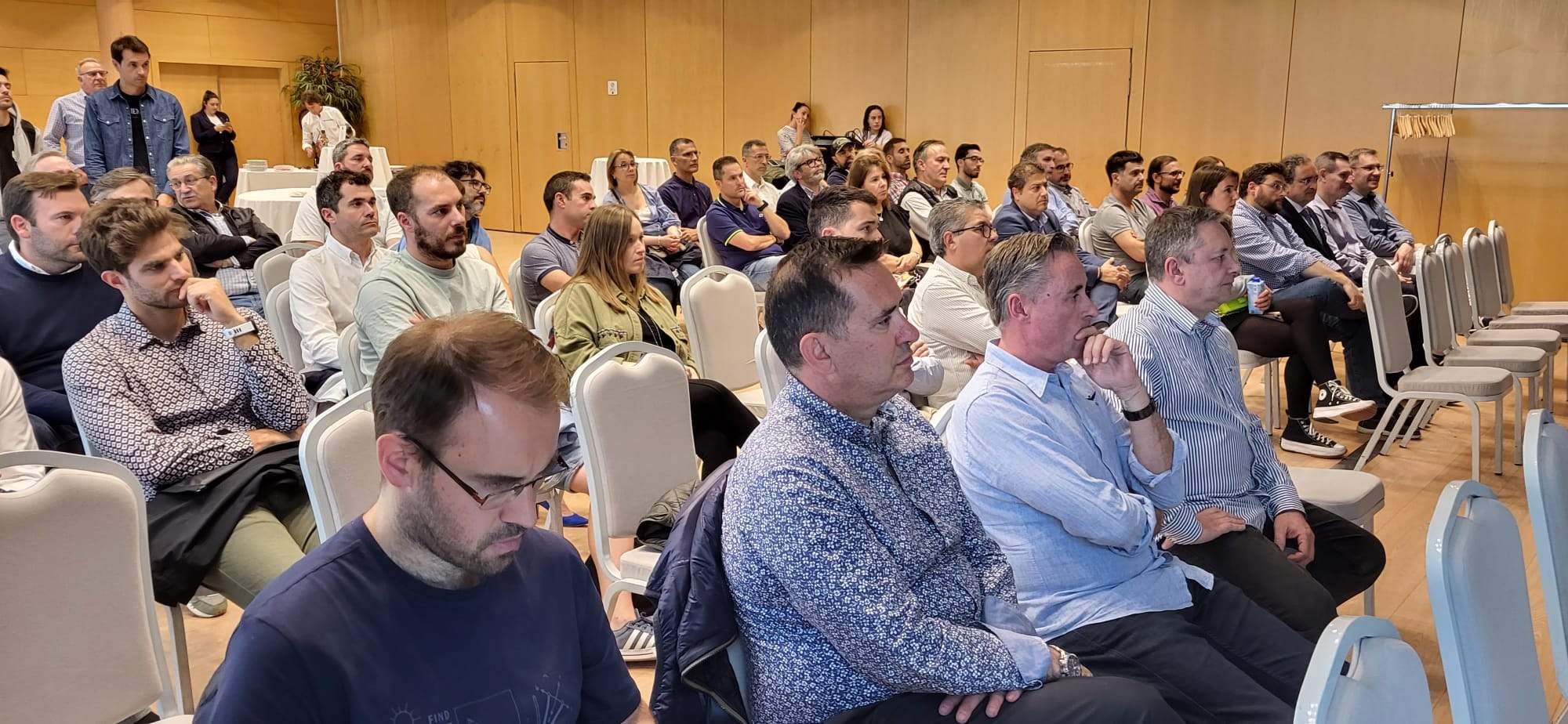 Acto del Bada Huesca con patrocinadores