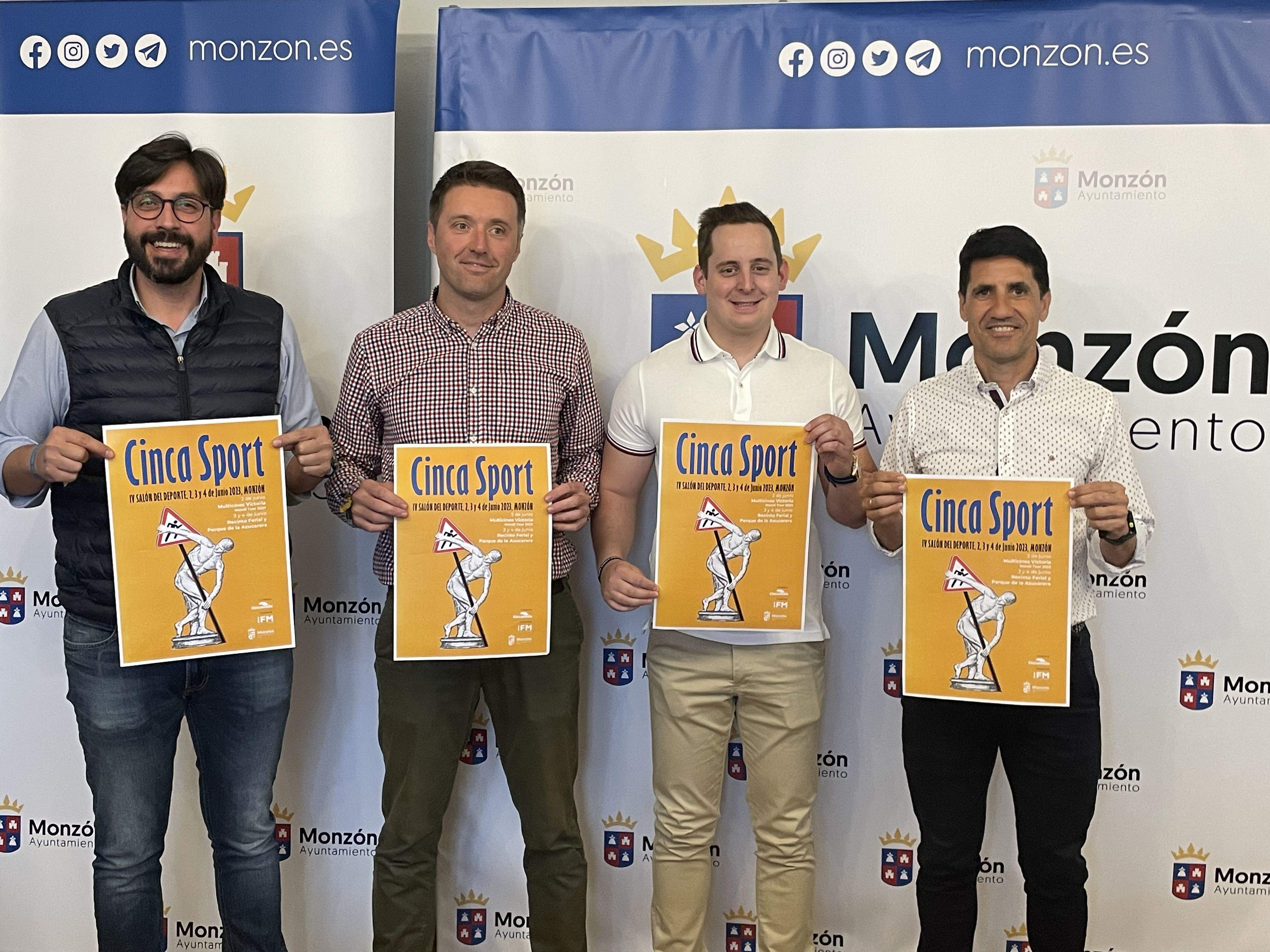 Imagen de la presentación del Salón del Deporte Cinca Sport.