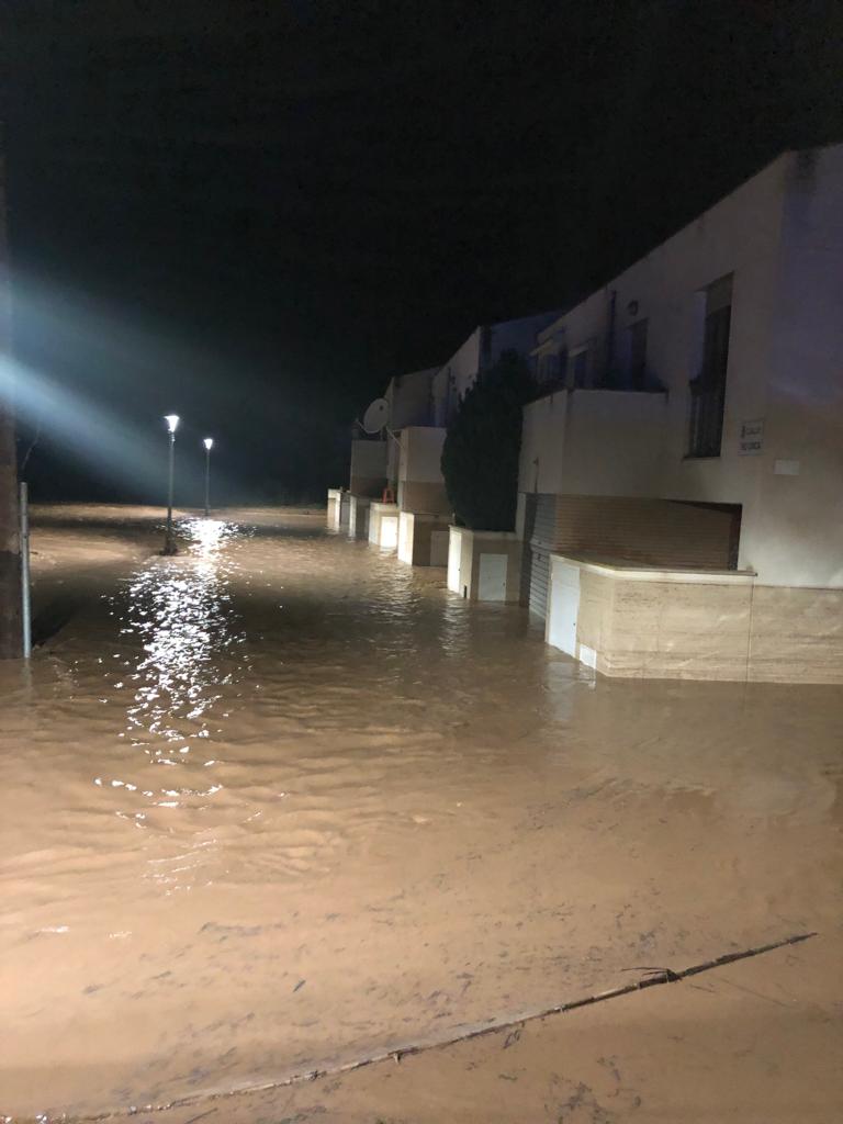 Afecciones en Pomar de Cinca tras desbordarse el río