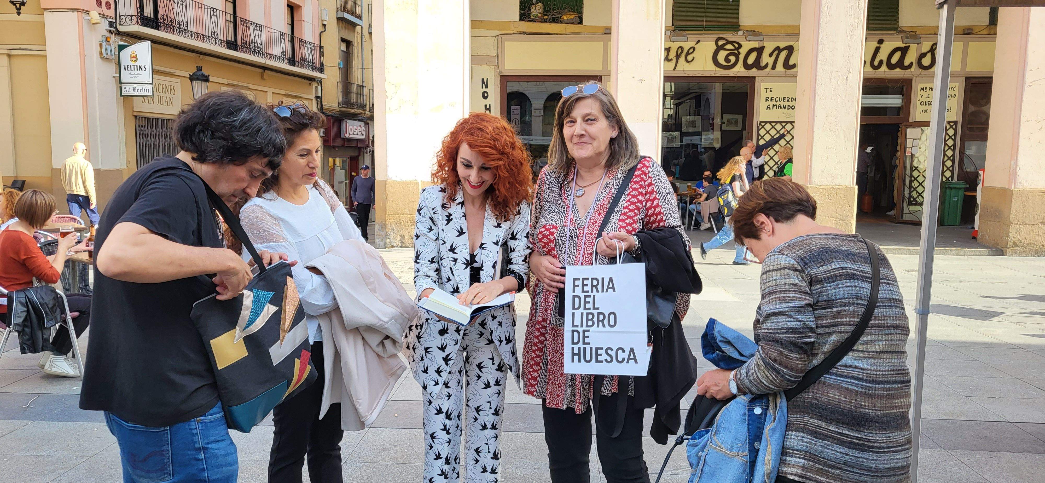 Inauguración de la 39ª Feria del Libro de Huesca. Foto Myriam Martínez