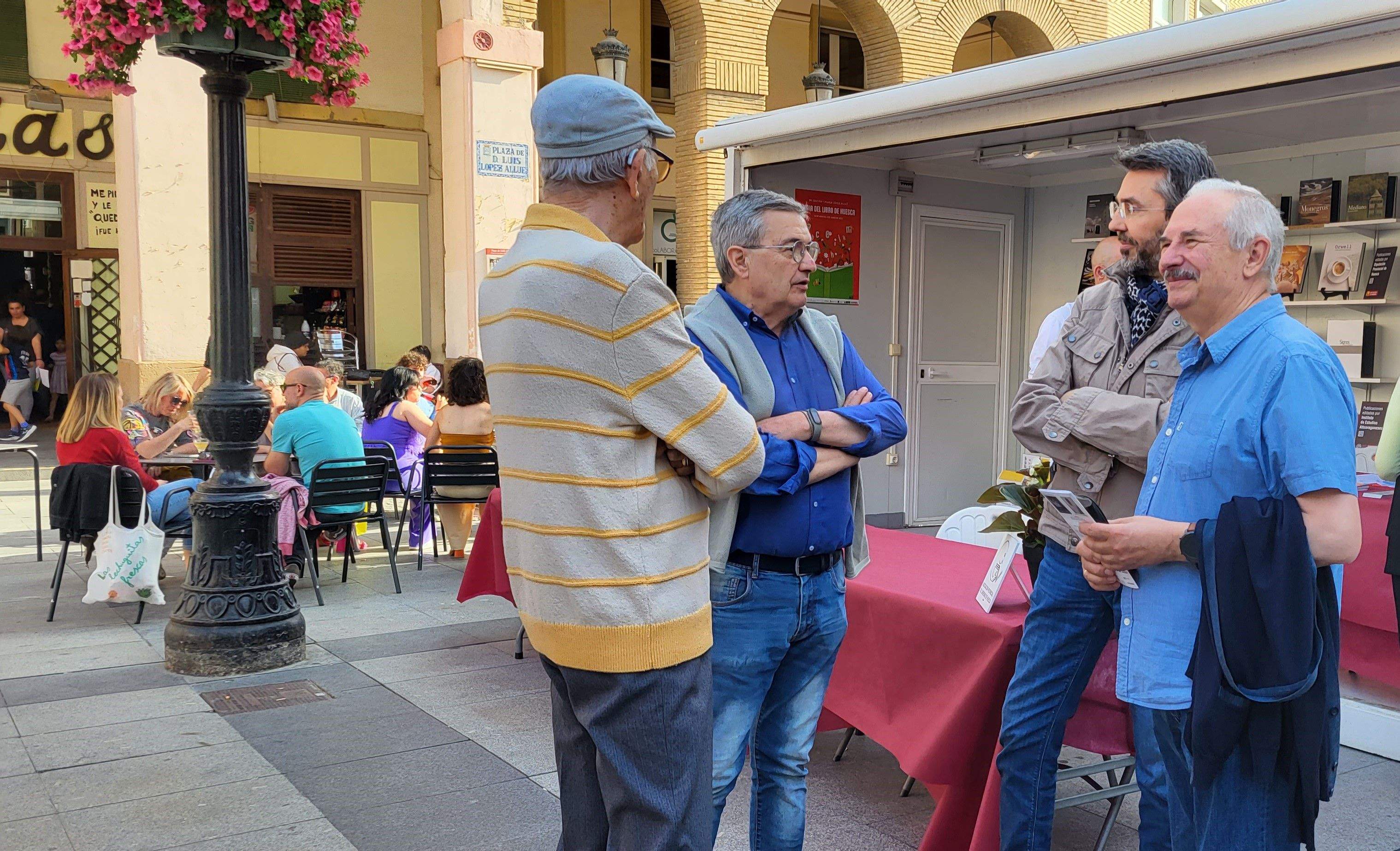 Inauguración de la 39ª Feria del Libro de Huesca. Foto Myriam Martínez
