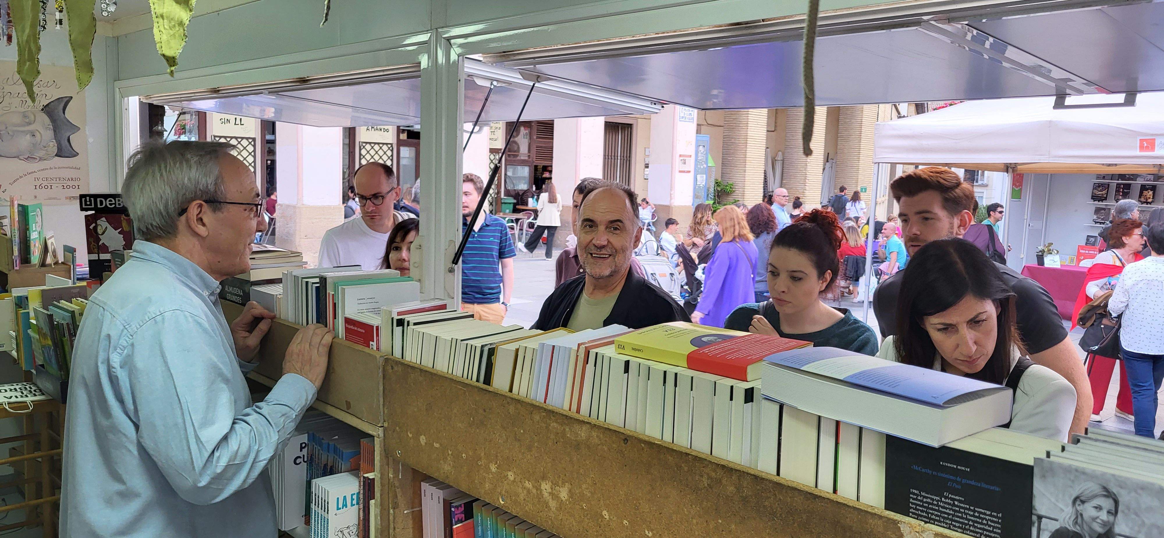 Inauguración de la 39ª Feria del Libro de Huesca. Foto Myriam Martínez