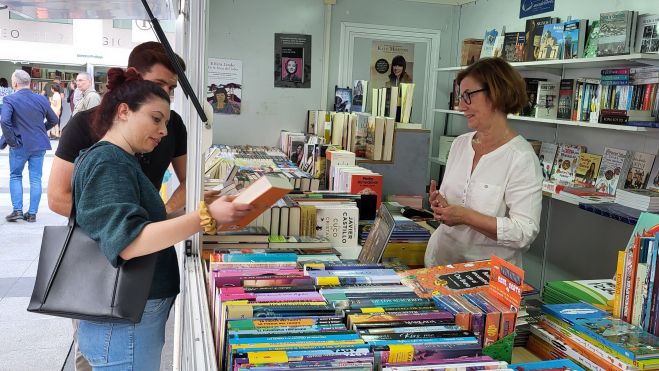 Inauguración de la 39ª Feria del Libro de Huesca. Foto Myriam Martínez