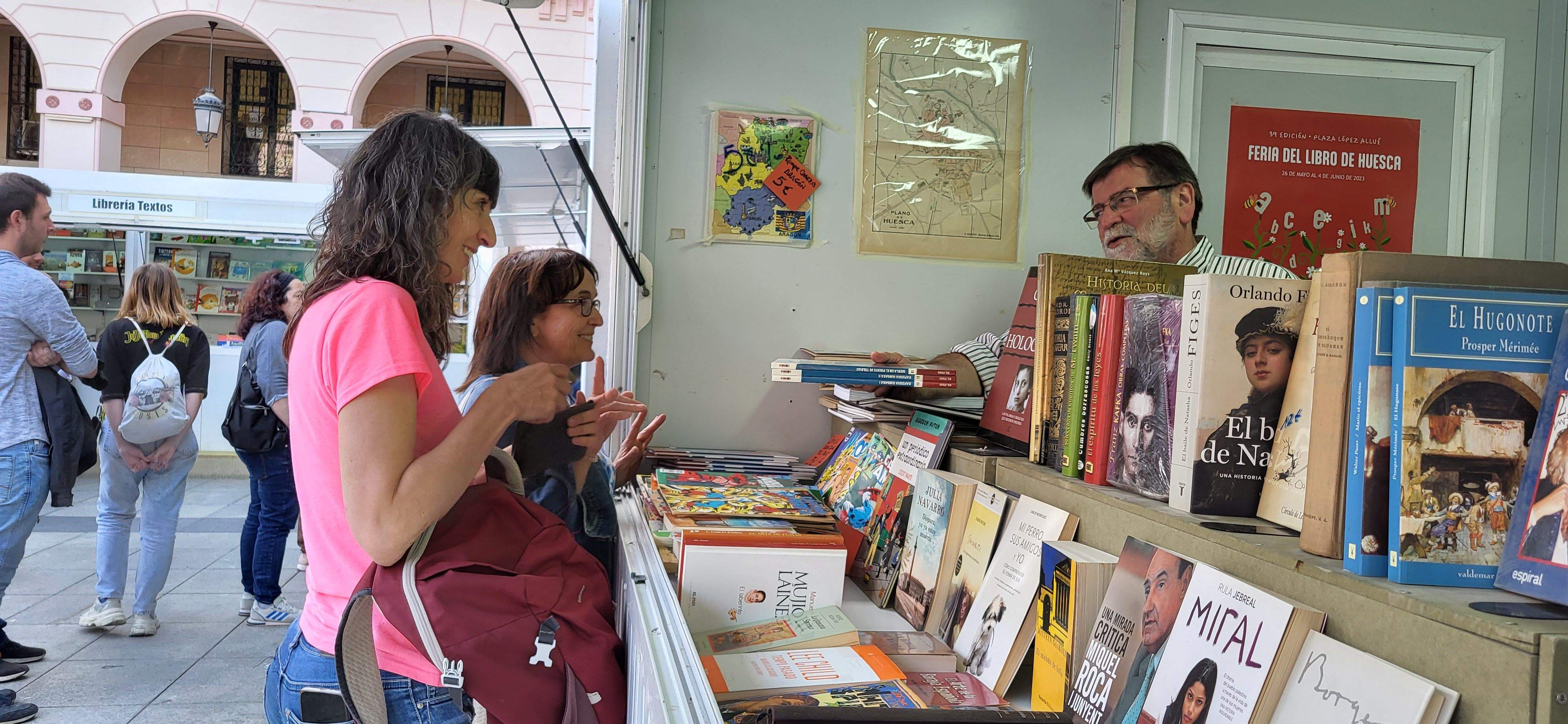 Inauguración de la 39ª Feria del Libro de Huesca. Foto Myriam Martínez