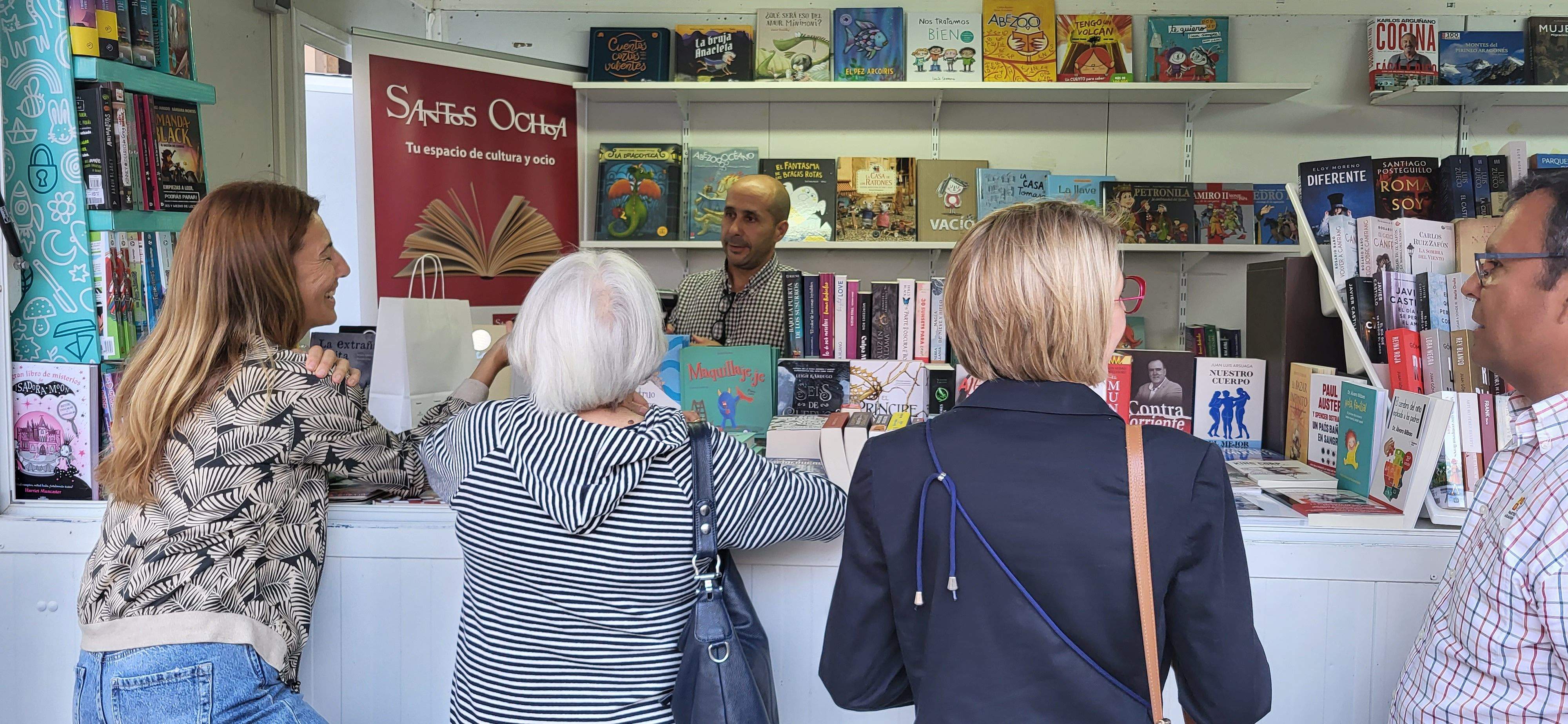 Inauguración de la 39ª Feria del Libro de Huesca. Foto Myriam Martínez