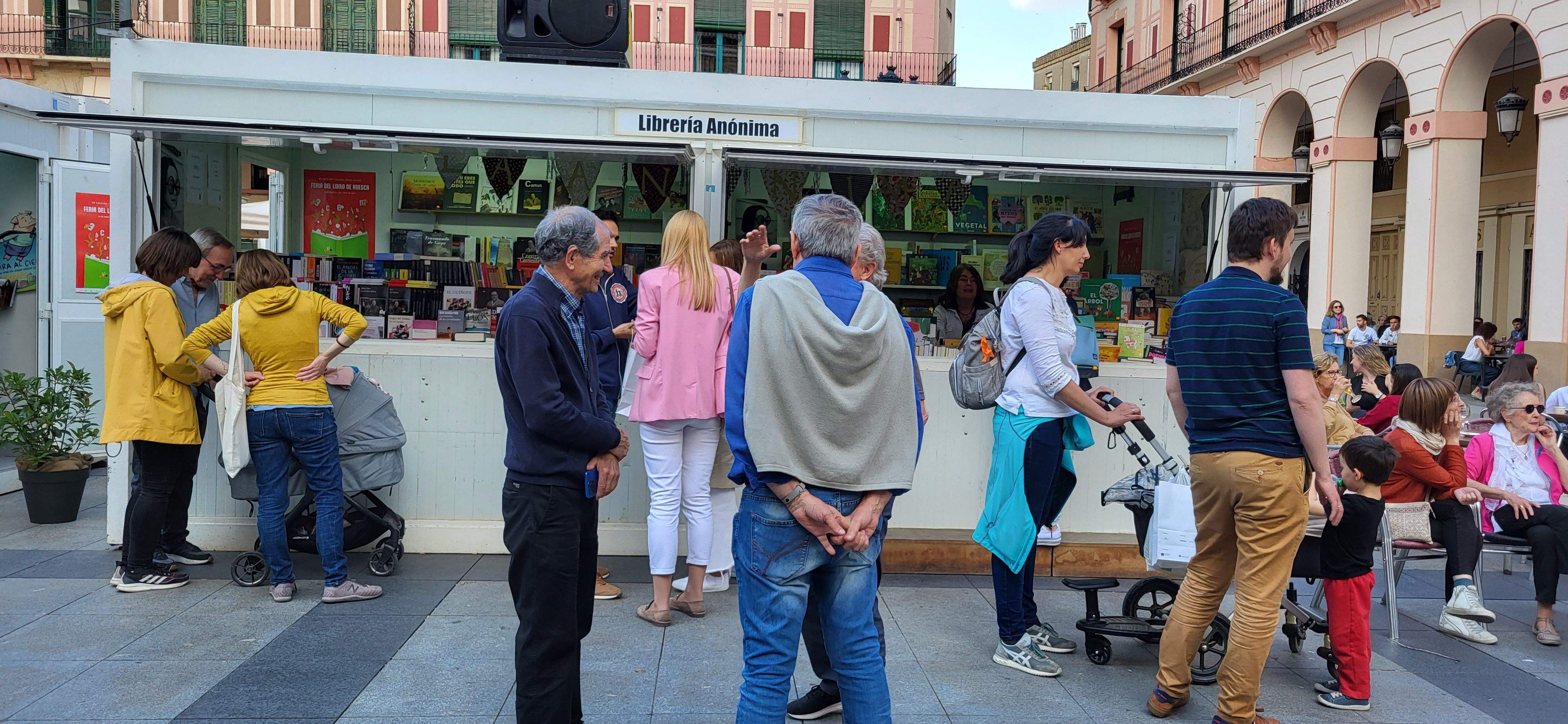 Inauguración de la 39ª Feria del Libro de Huesca. Foto Myriam Martínez