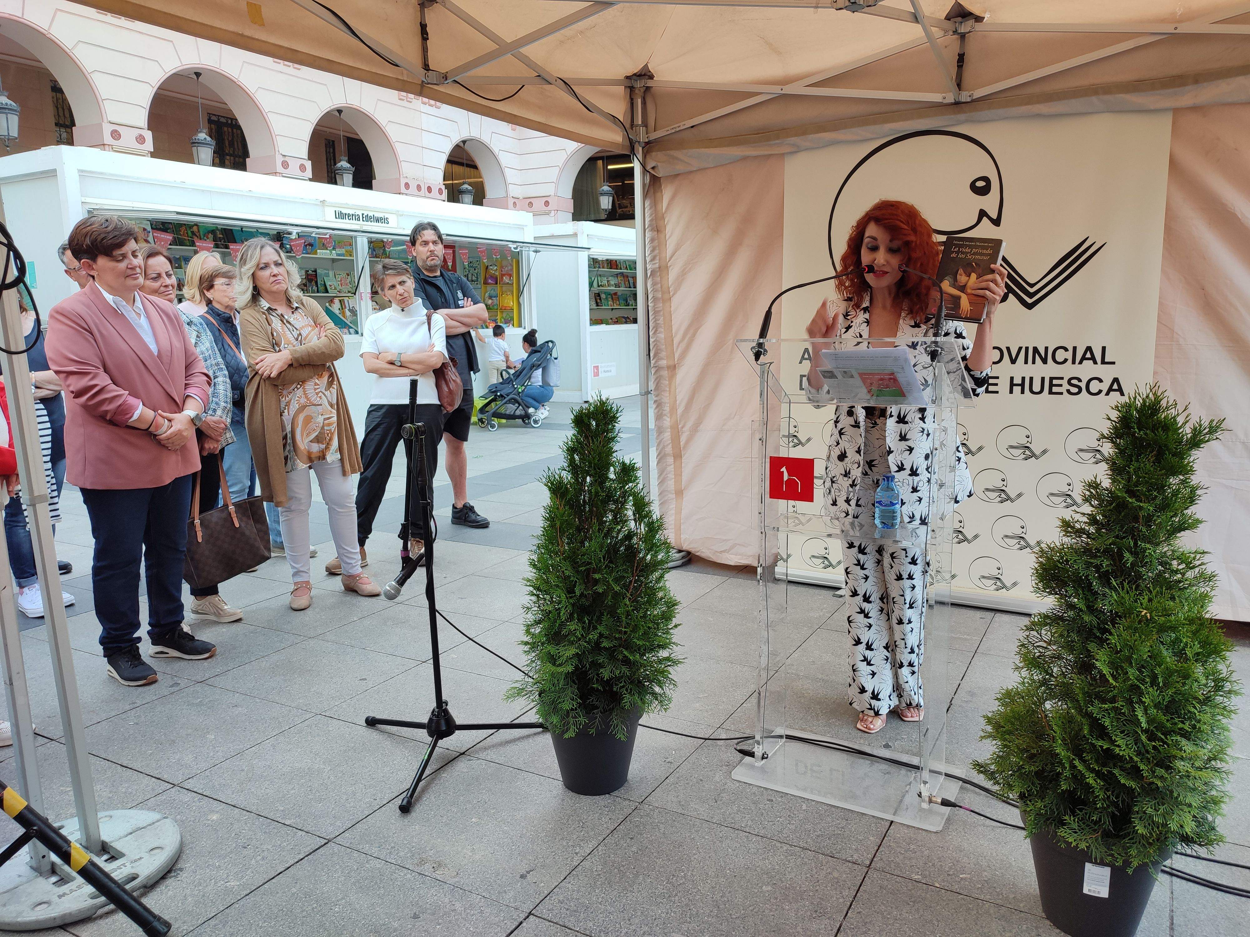 Inauguración de la 39ª Feria del Libro de Huesca. Foto Myriam Martínez