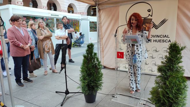 Inauguración de la 39ª Feria del Libro de Huesca. Foto Myriam Martínez