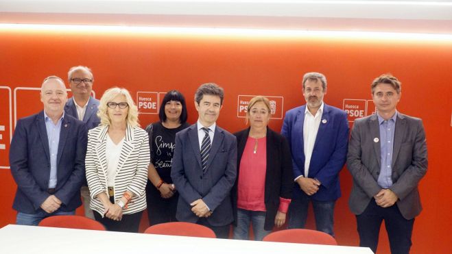 La candidatura del PSOE Huesca ha hecho balance de la campaña.