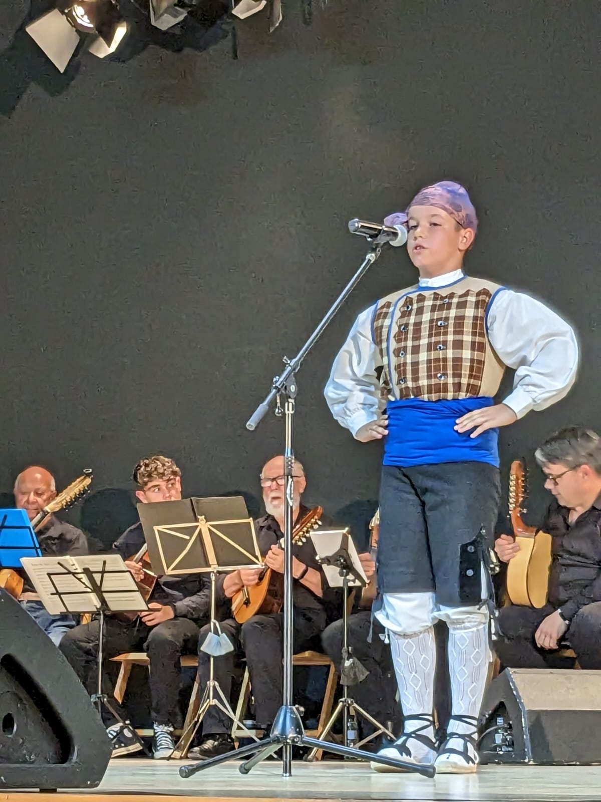 Final de curso de la Escuela de Folklore y Música de Huesca