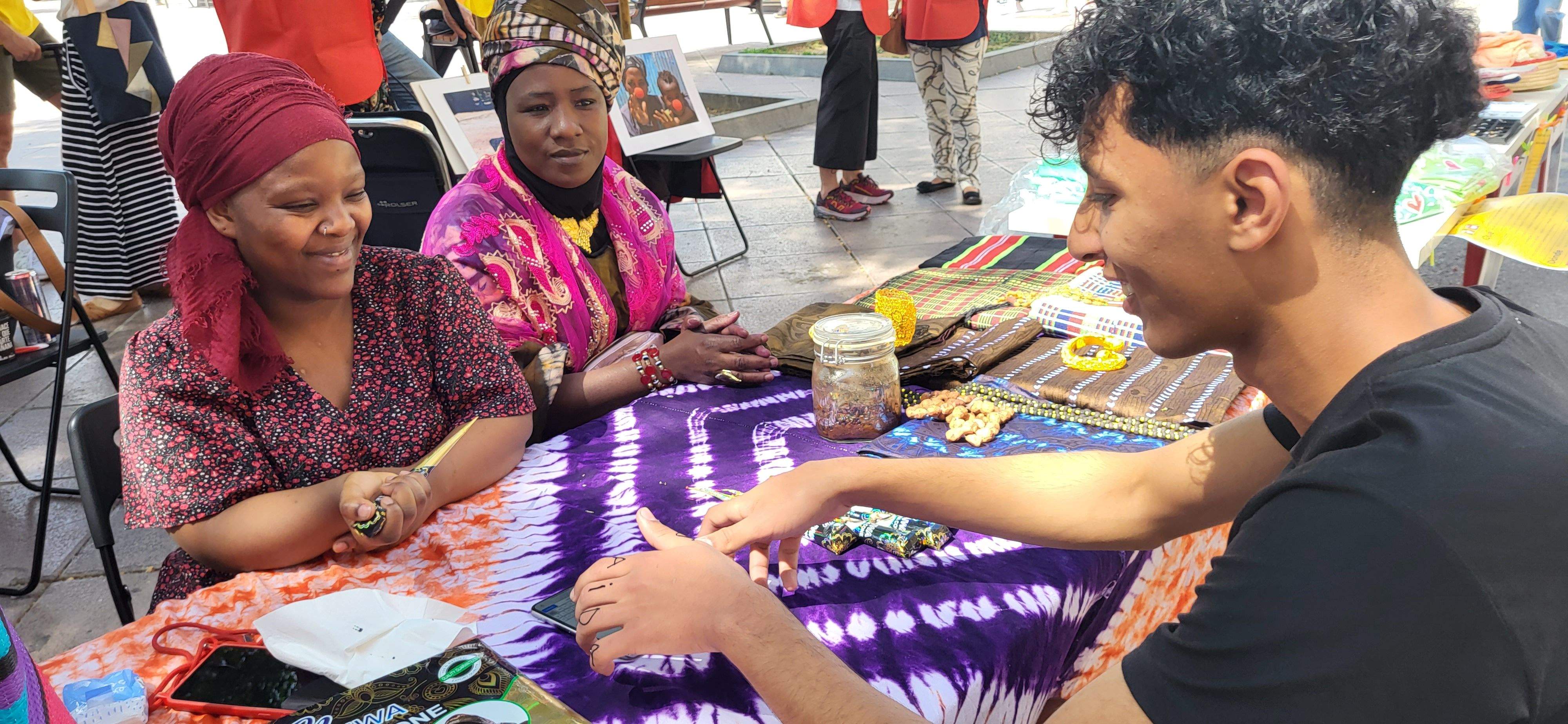 Huesca celebra el Día de África. Foto: Mercedes Manterola