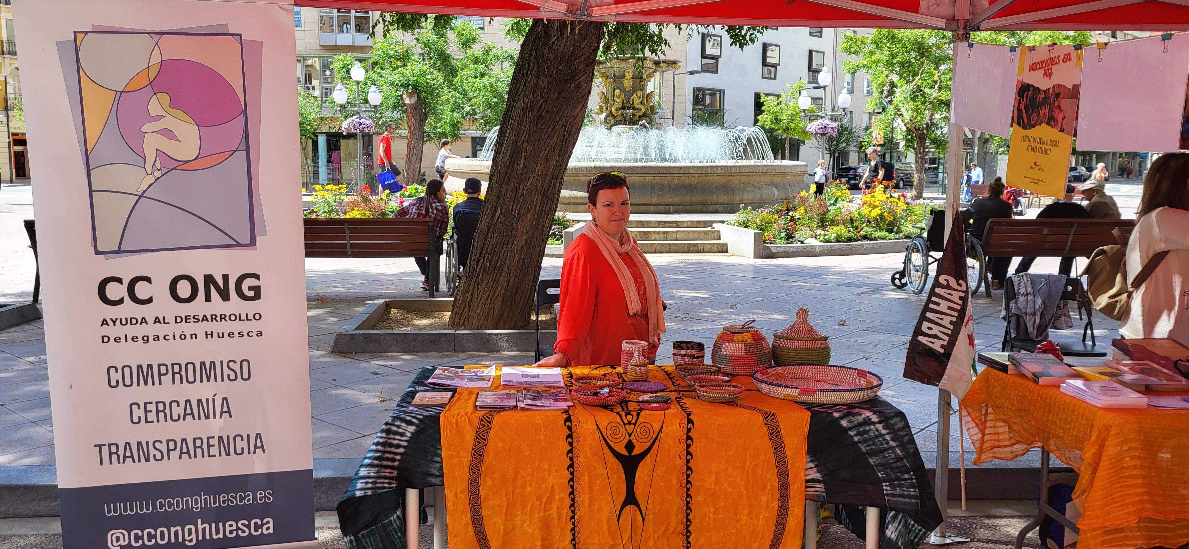 Huesca celebra el Día de África. Foto: Mercedes Manterola