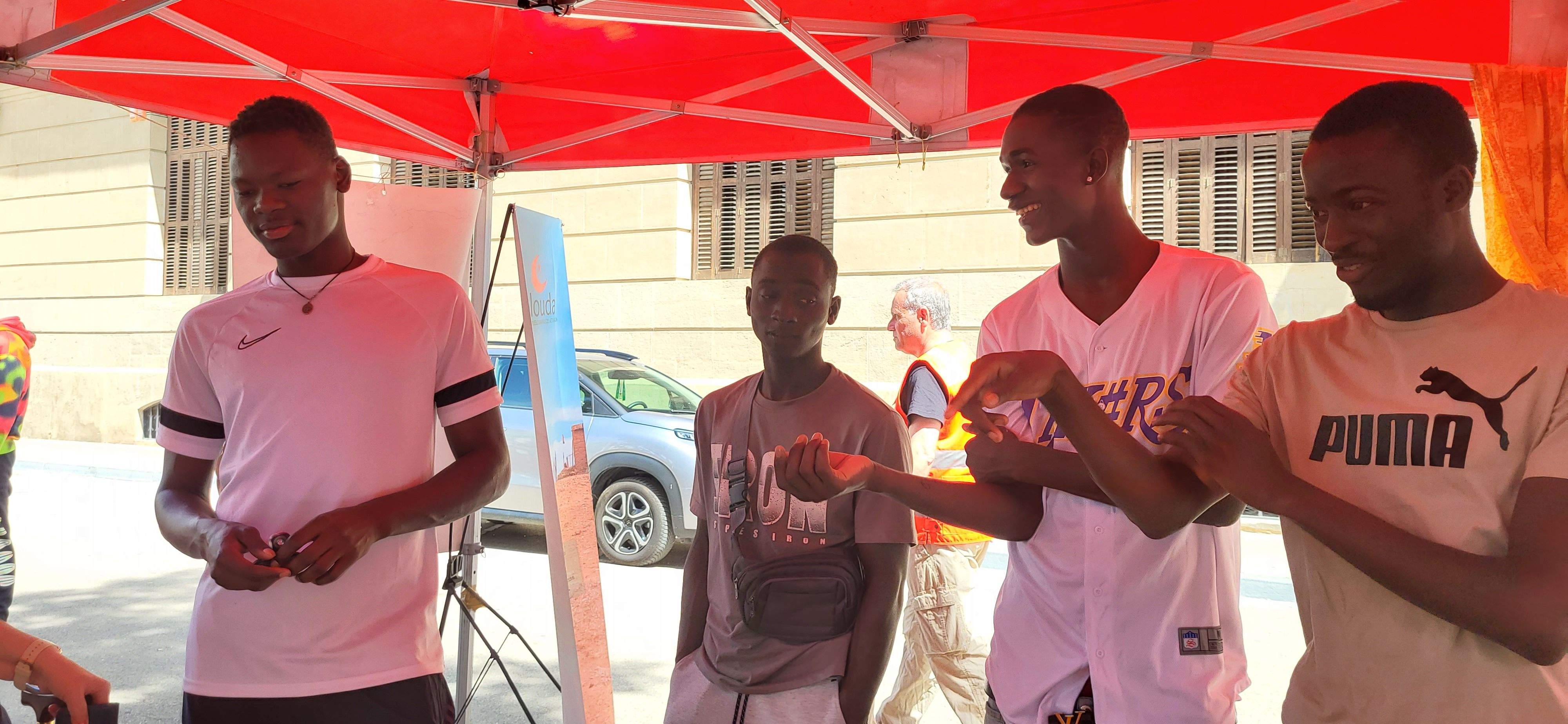 Huesca celebra el Día de África. Foto: Mercedes Manterola