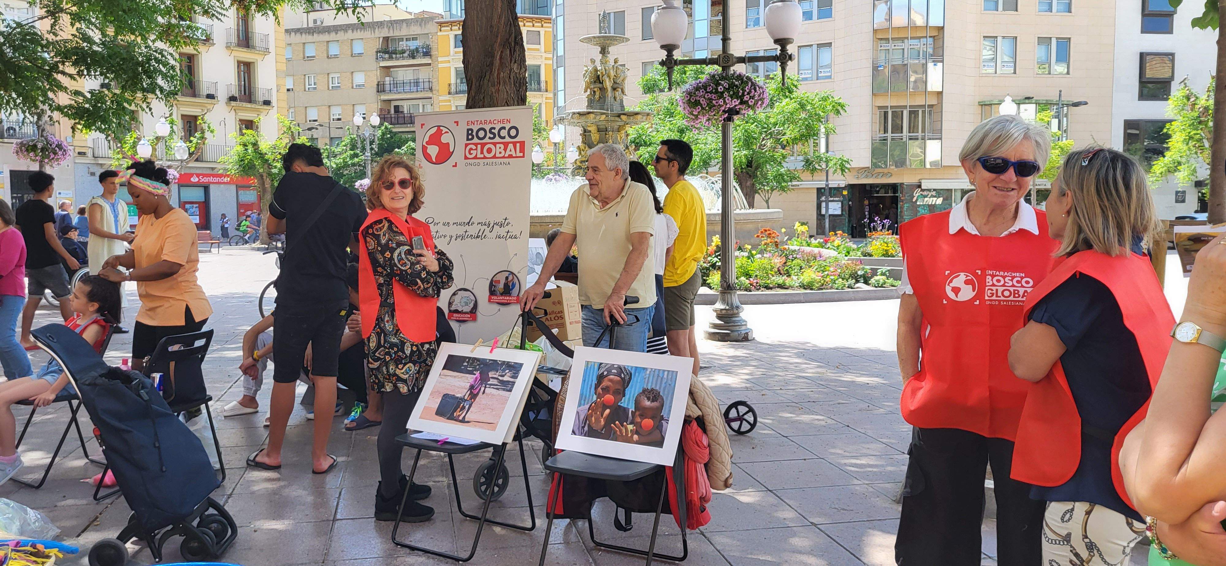 Huesca celebra el Día de África. Foto: Mercedes Manterola
