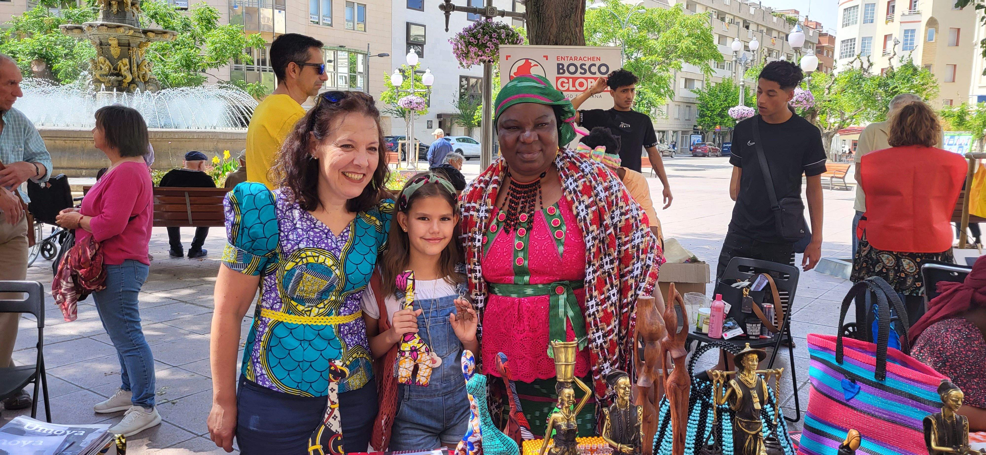 Huesca celebra el Día de África. Foto: Mercedes Manterola