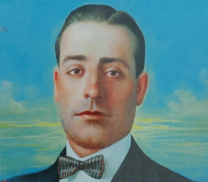 Estampa de la beatificación de Justo Ramón Piedrafita