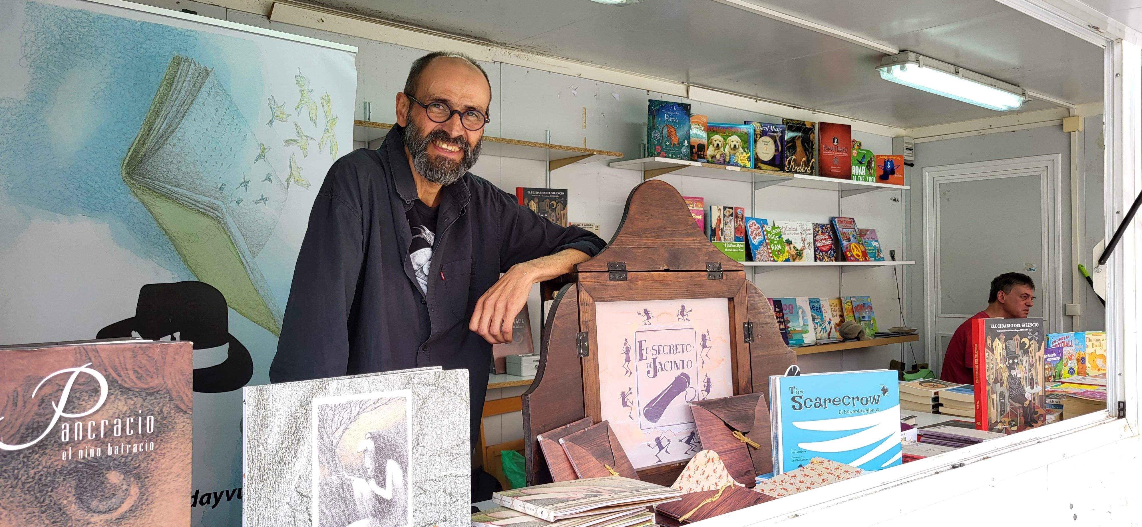 Jornada del sábado 27, en la 39ª Feria del libro de Huesca. Foto Myriam Martínez