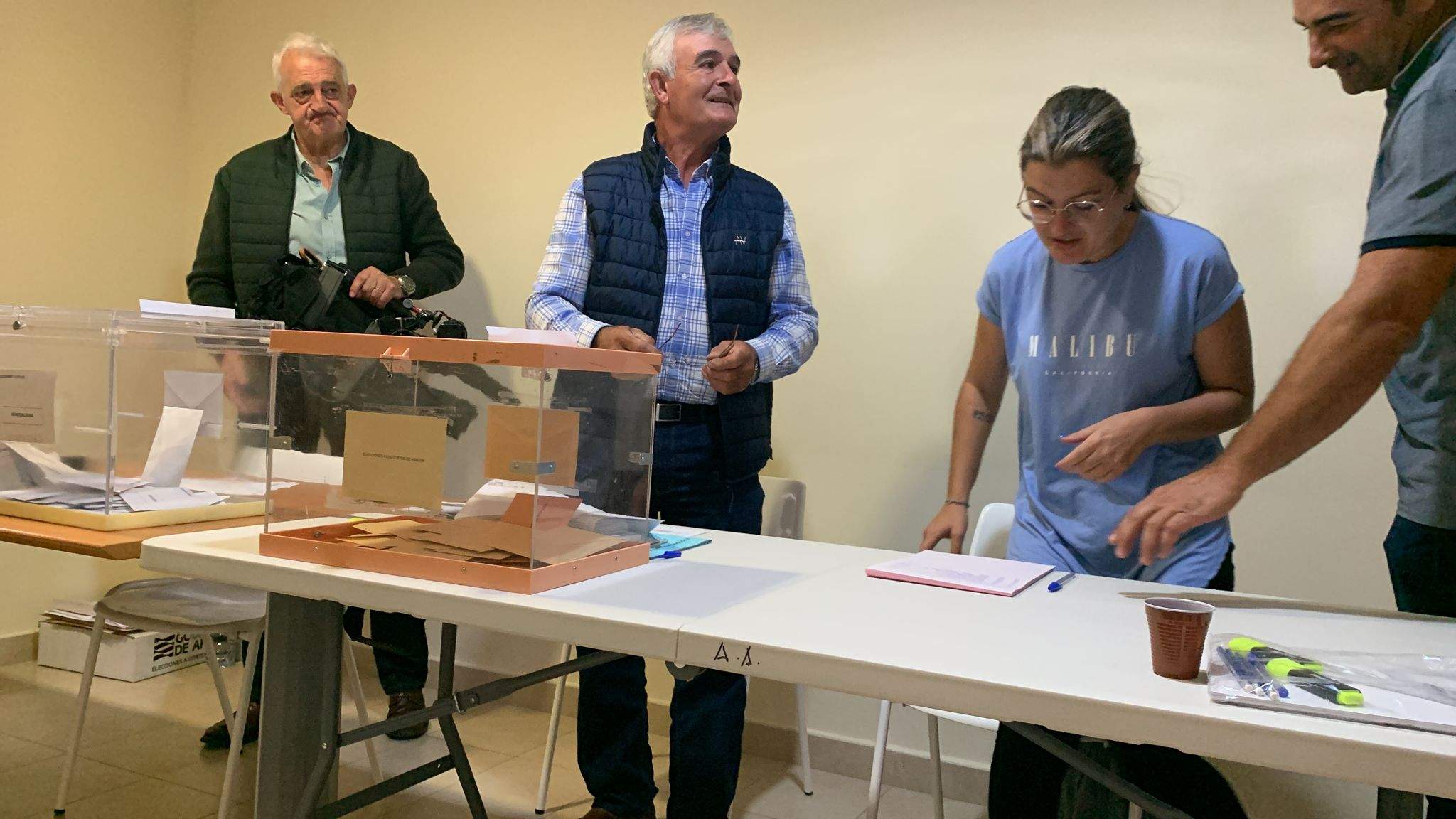 Colegio electoral de Angüés. 