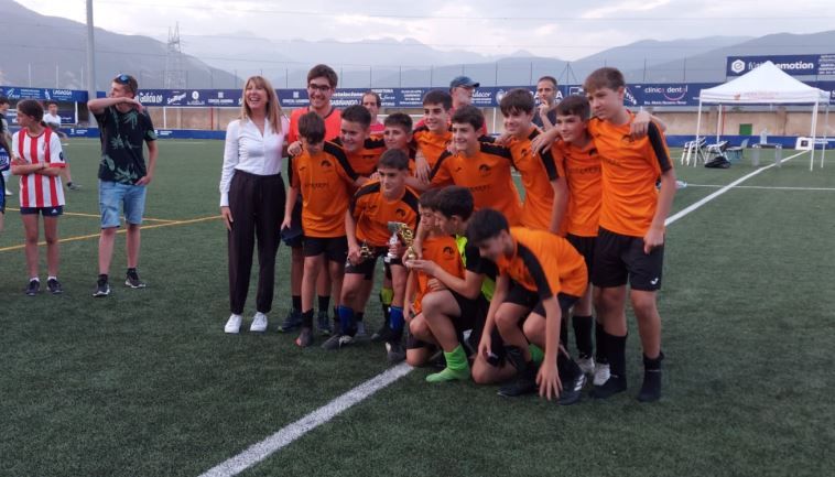ED Sobrarbe, campeón infantil. Foto Deporte Cantera Sabiñánigo. Foto Deporte Cantera Sabiñánigo