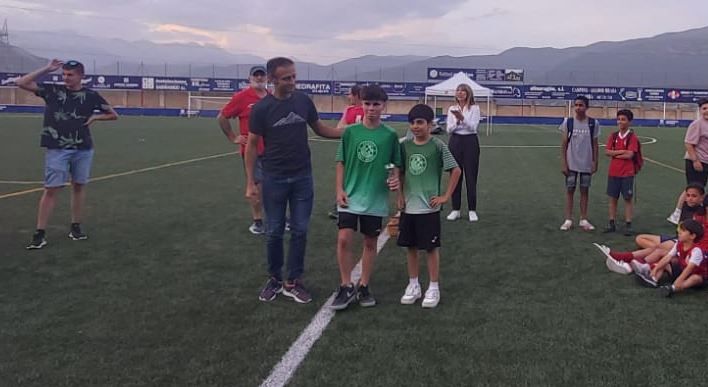 EFO, cuarto clasificado infantil. Foto Deporte Cantera Sabiñánigo