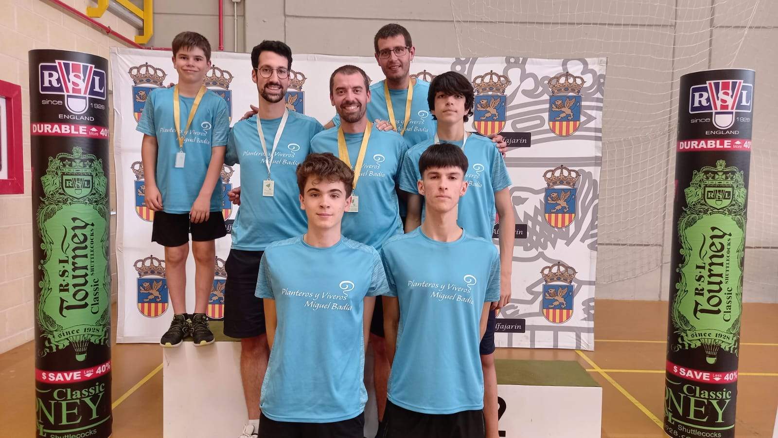 Bádminton Binéfar en Alfajarín