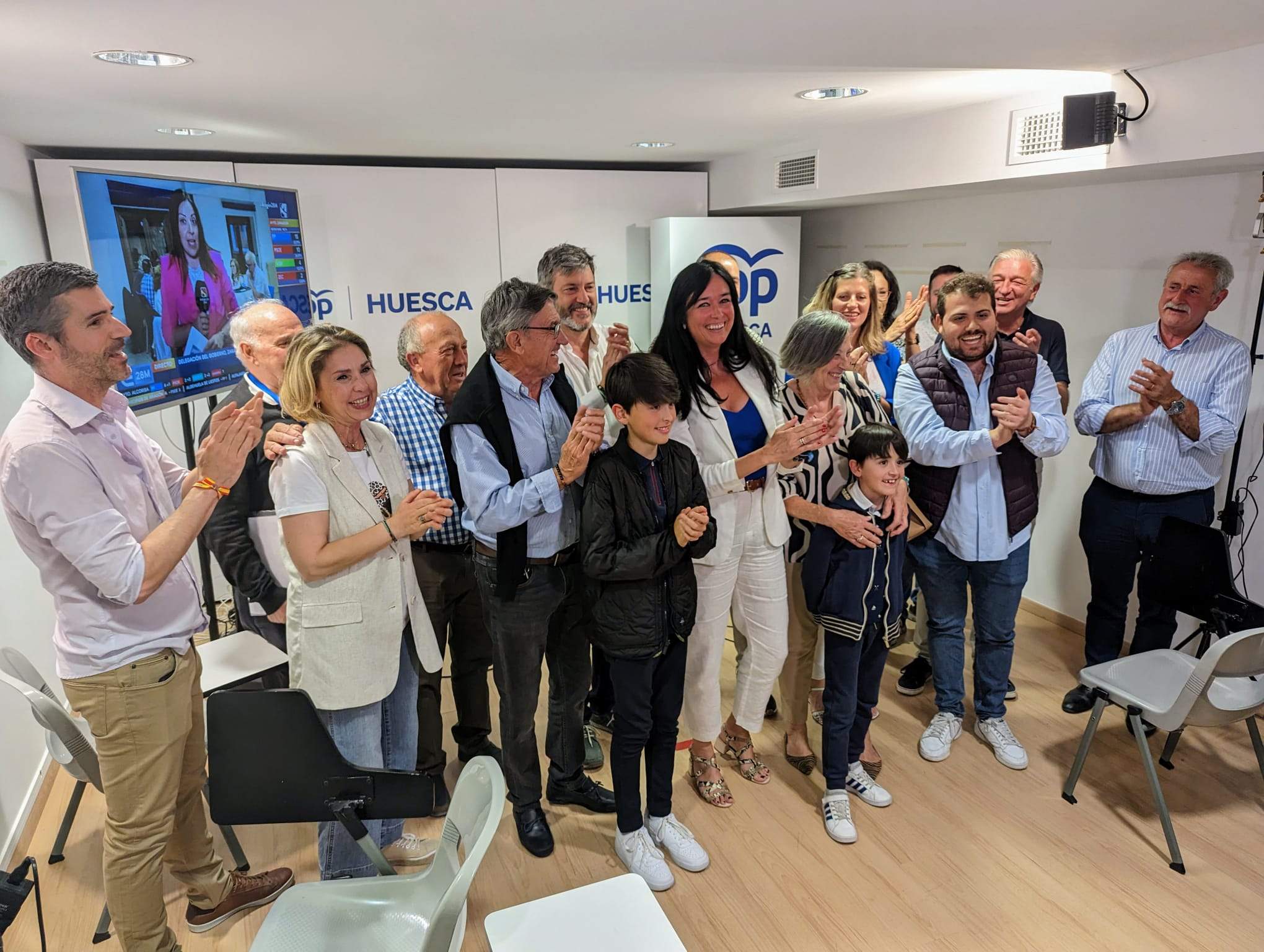 Lorena Orduna, proclamada: "Eres la Ayuso de Huesca"