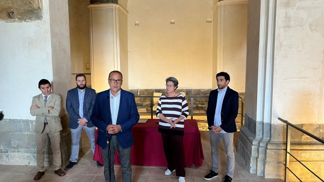 El convenio se ha firmado en el Monasterio de San Victorián. El convenio se ha firmado en el Monasterio de San Victorián.