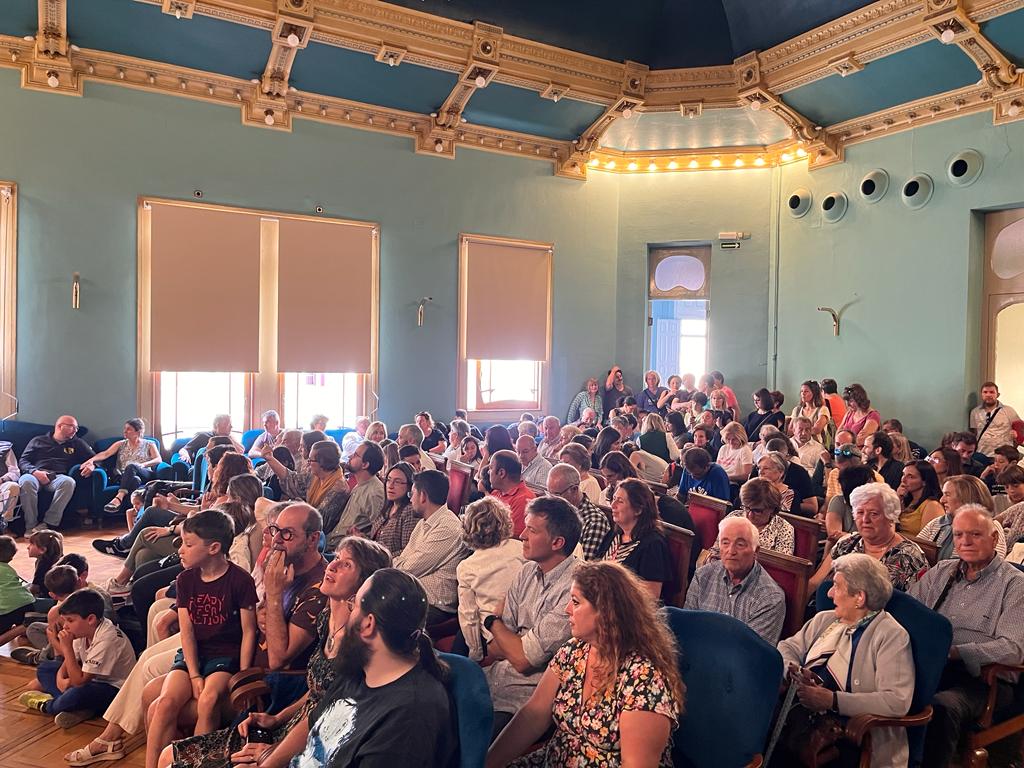 Concierto ofrecido por la banda de Jazz for Kids y el colegio El Parque de Huesca. Foto: Mercedes Manterola