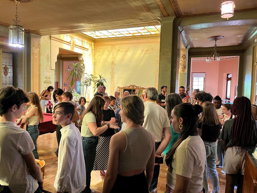 Concierto ofrecido por la banda de Jazz for Kids y el colegio El Parque de Huesca. Foto: Mercedes Manterola