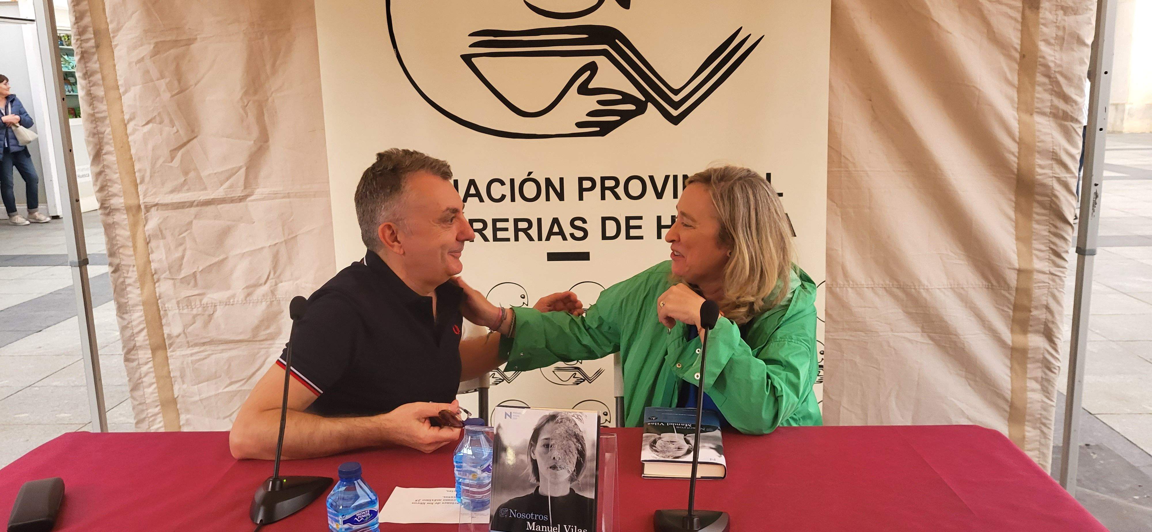 Manuel Vilas y Myriam Martínez. Foto Mercedes Manterola