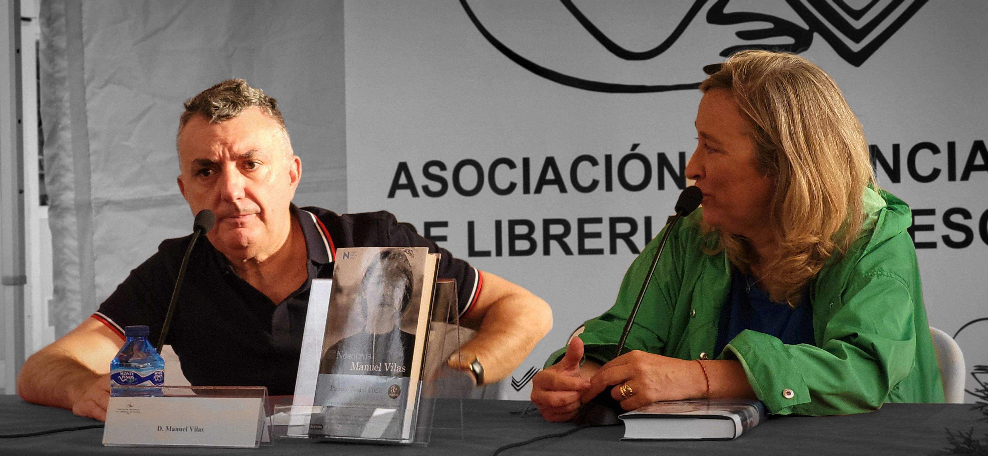 Manuel Vilas y Myriam Martínez. Foto Mercedes Manterola