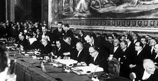 Reunión en Munich de fuerzas democráticas en 1962.