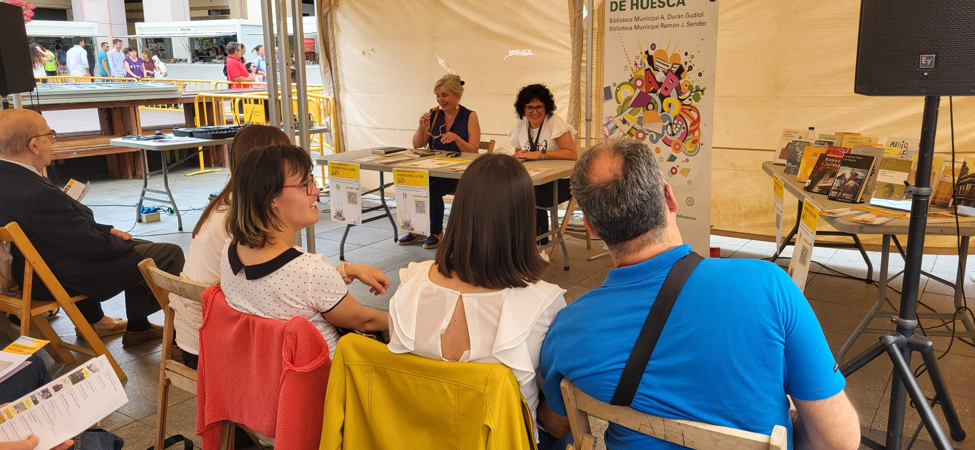 Encuentro de clubes de lectura. Foto Myriam Martínez