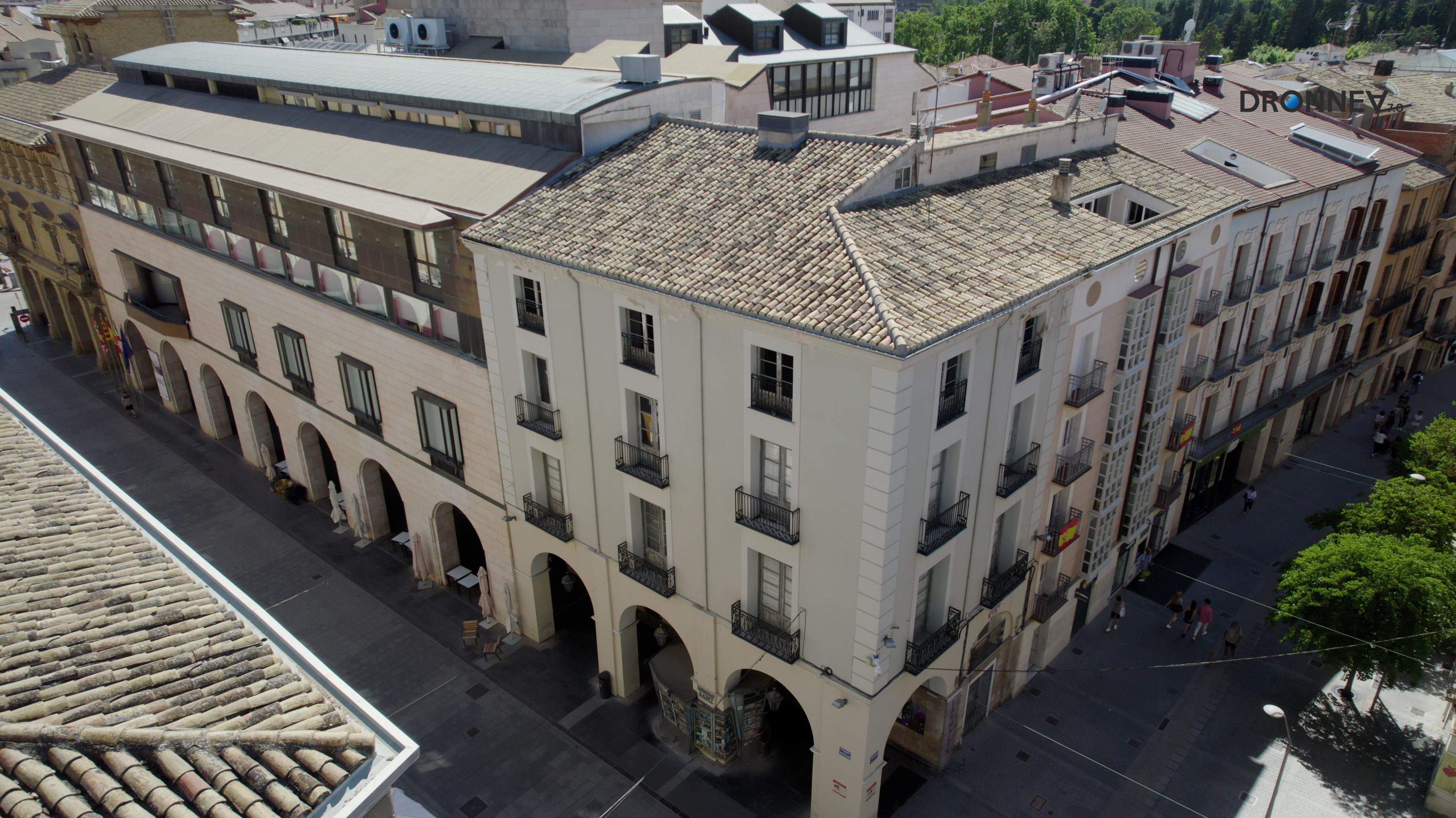 Diputación Provincial de Huesca. Foto DRONNEA