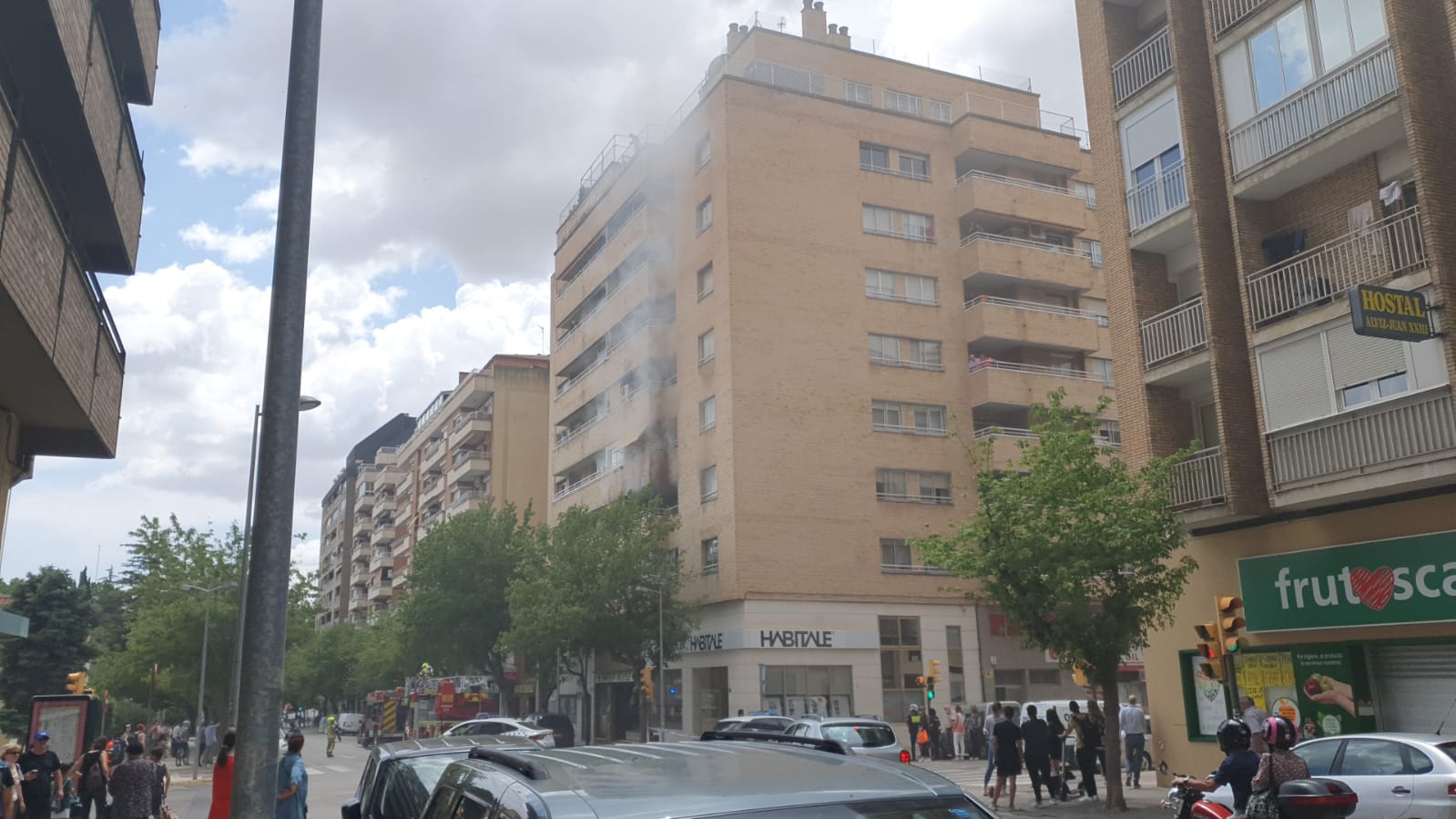 Incendio en Juan XXIII