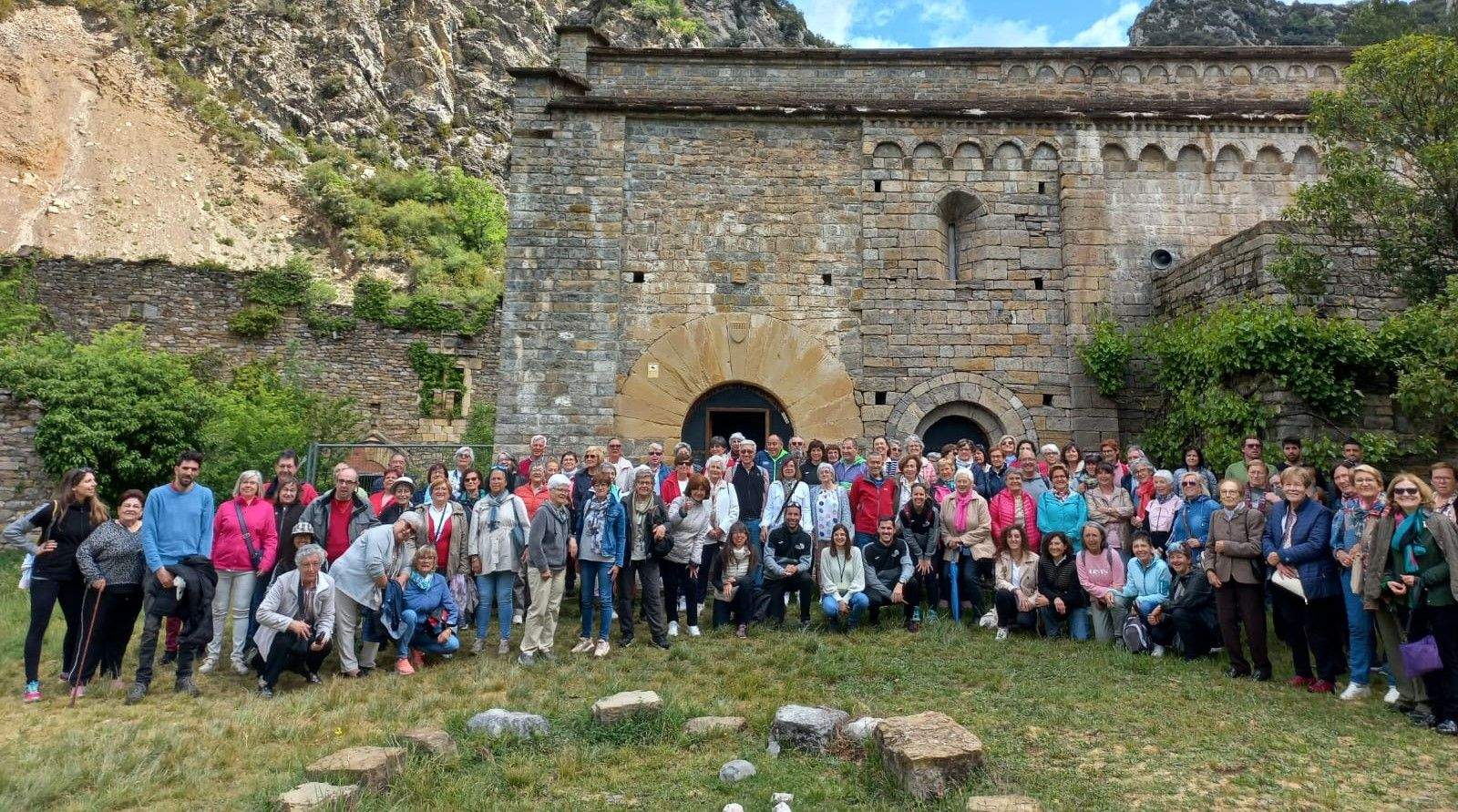 Visita a Obarra, fin de la actividad de deportes en la Comarca de la Ribagorza.