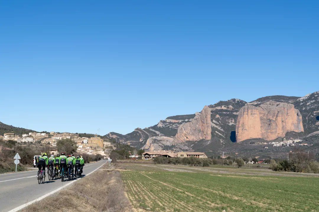 El entorno de la Sierra de Guara acogerá a alrededor de 150 ciclistas este próximo fin de semana con los trofeos ViveGuara y B-Guara. Foto: CC Oscense