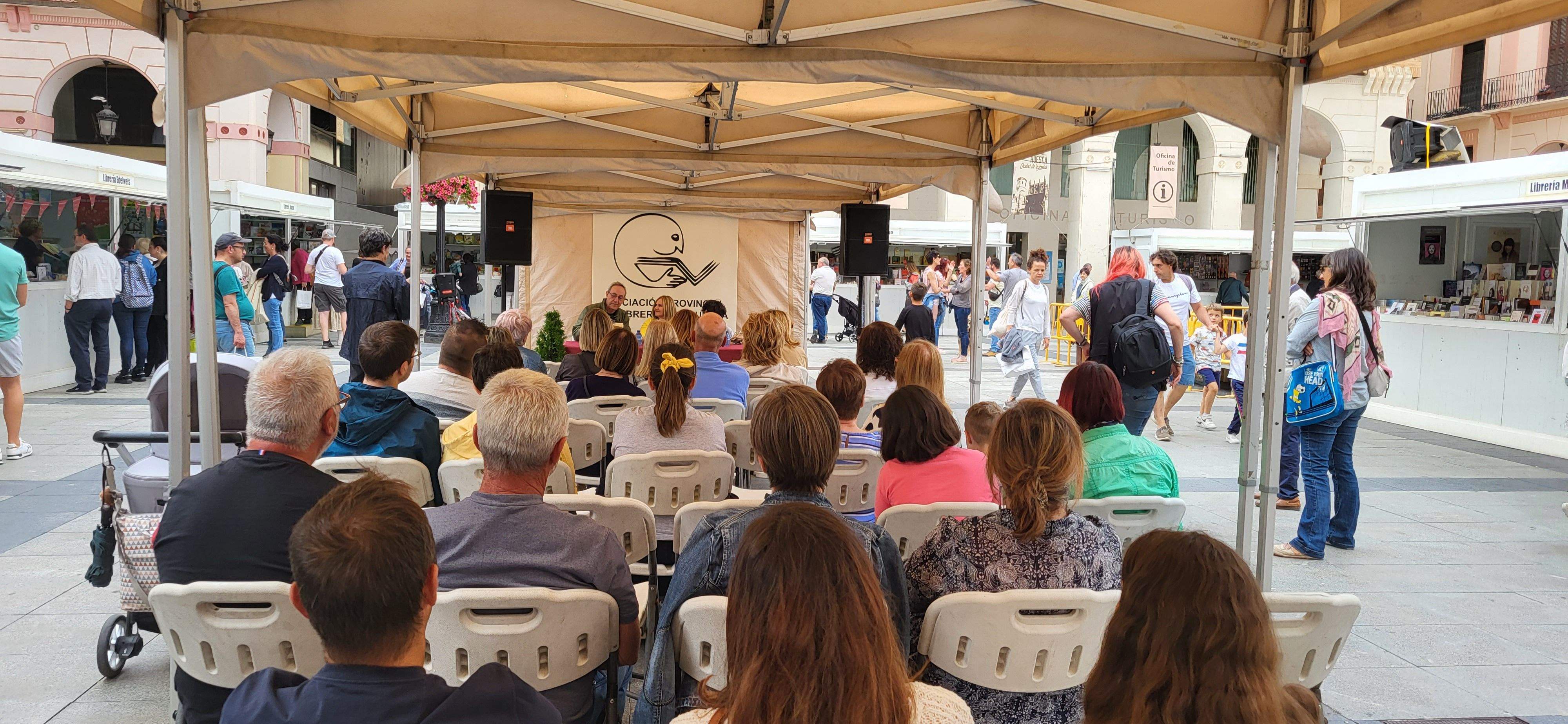  39ª Feria del Libro de Huesca. Foto Myriam Martínez