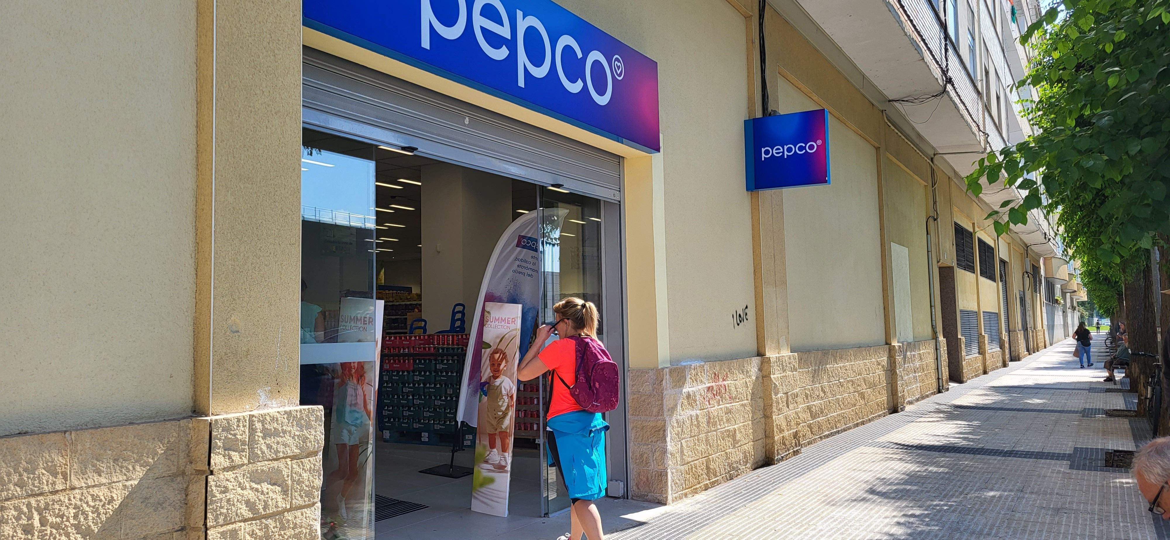 Establecimiento de Pepco en Huesca. Foto Myriam Martínez