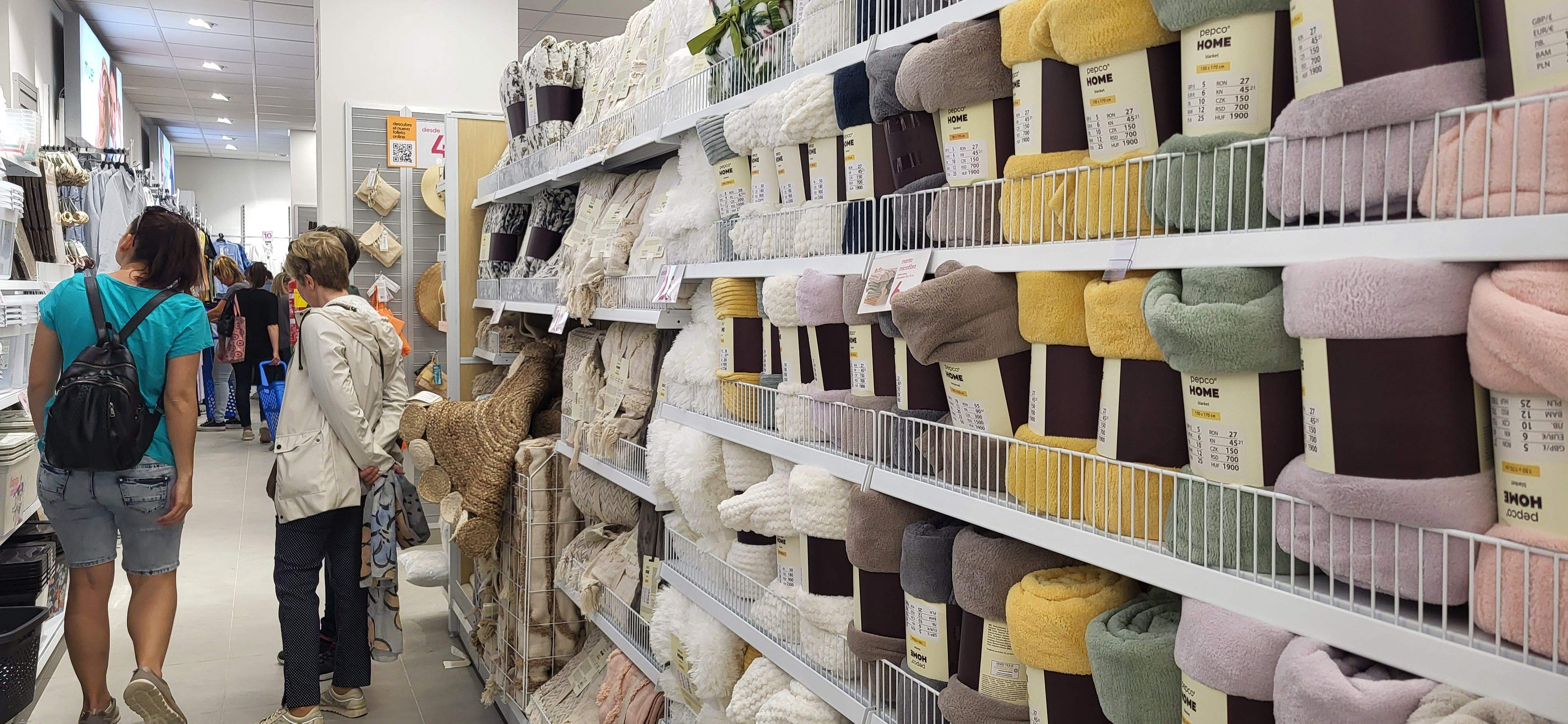 Establecimiento de Pepco en Huesca. Foto Myriam Martínez