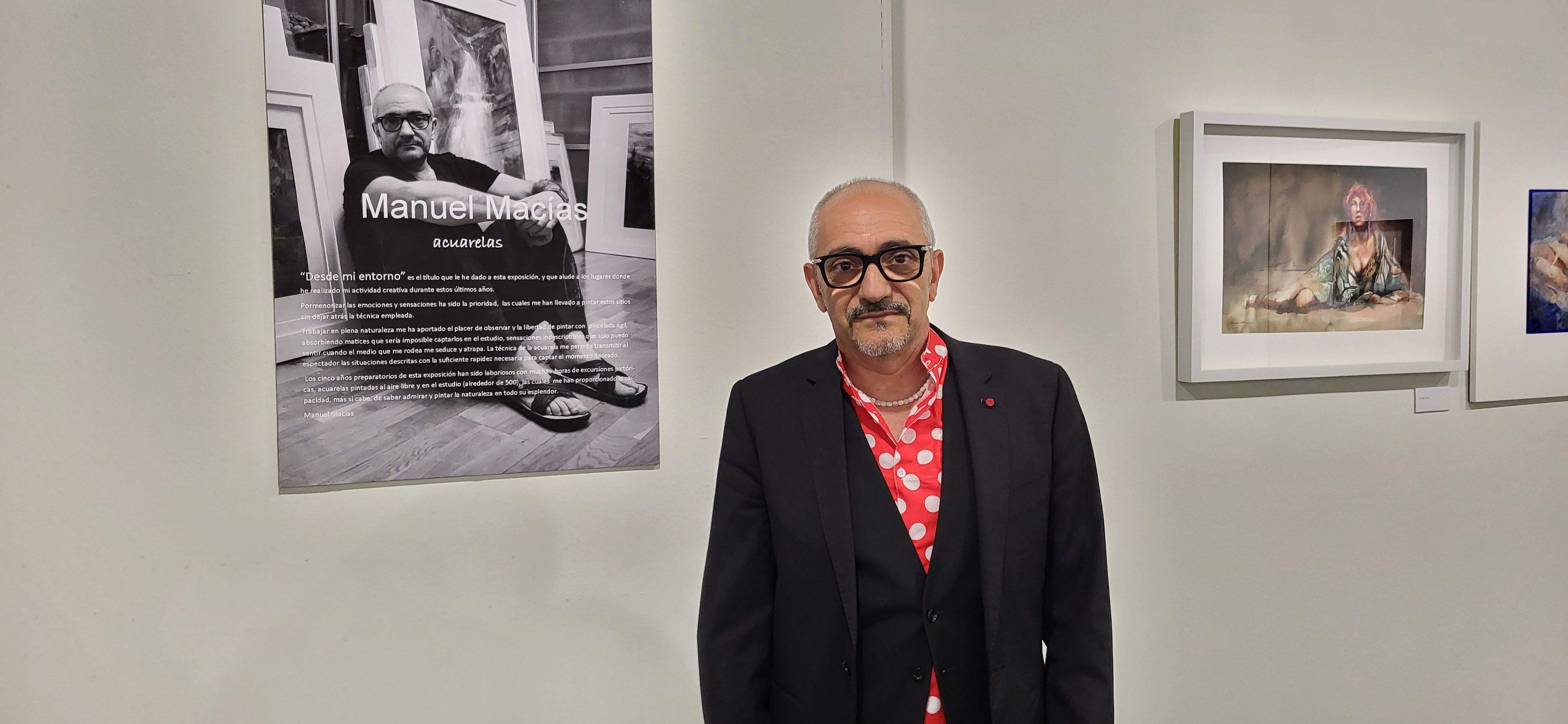 Exposición "Desde mi entorno" de Manuel Macías. Foto Myriam Martínez