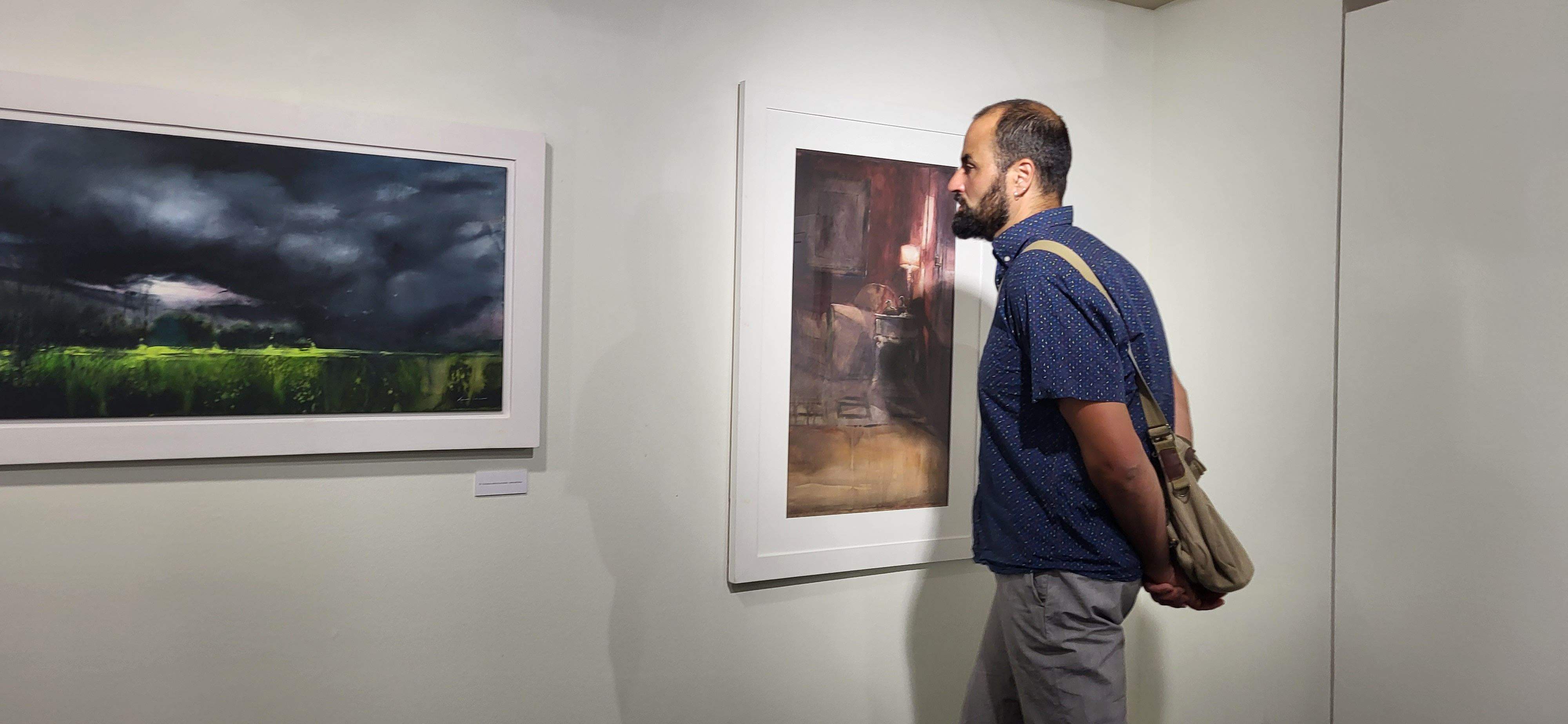 Exposición "Desde mi entorno" de Manuel Macías. Foto Myriam Martínez