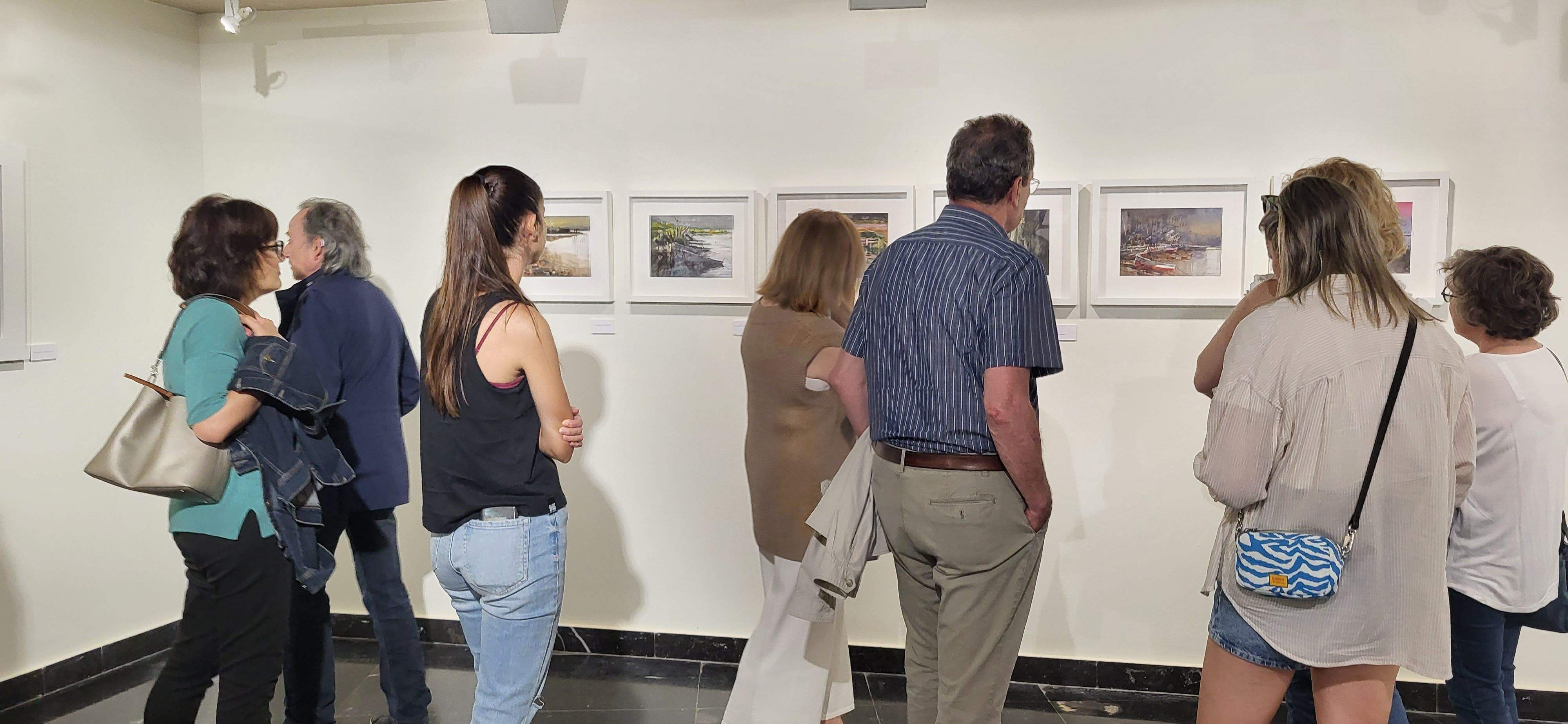 Exposición "Desde mi entorno" de Manuel Macías. Foto Myriam Martínez