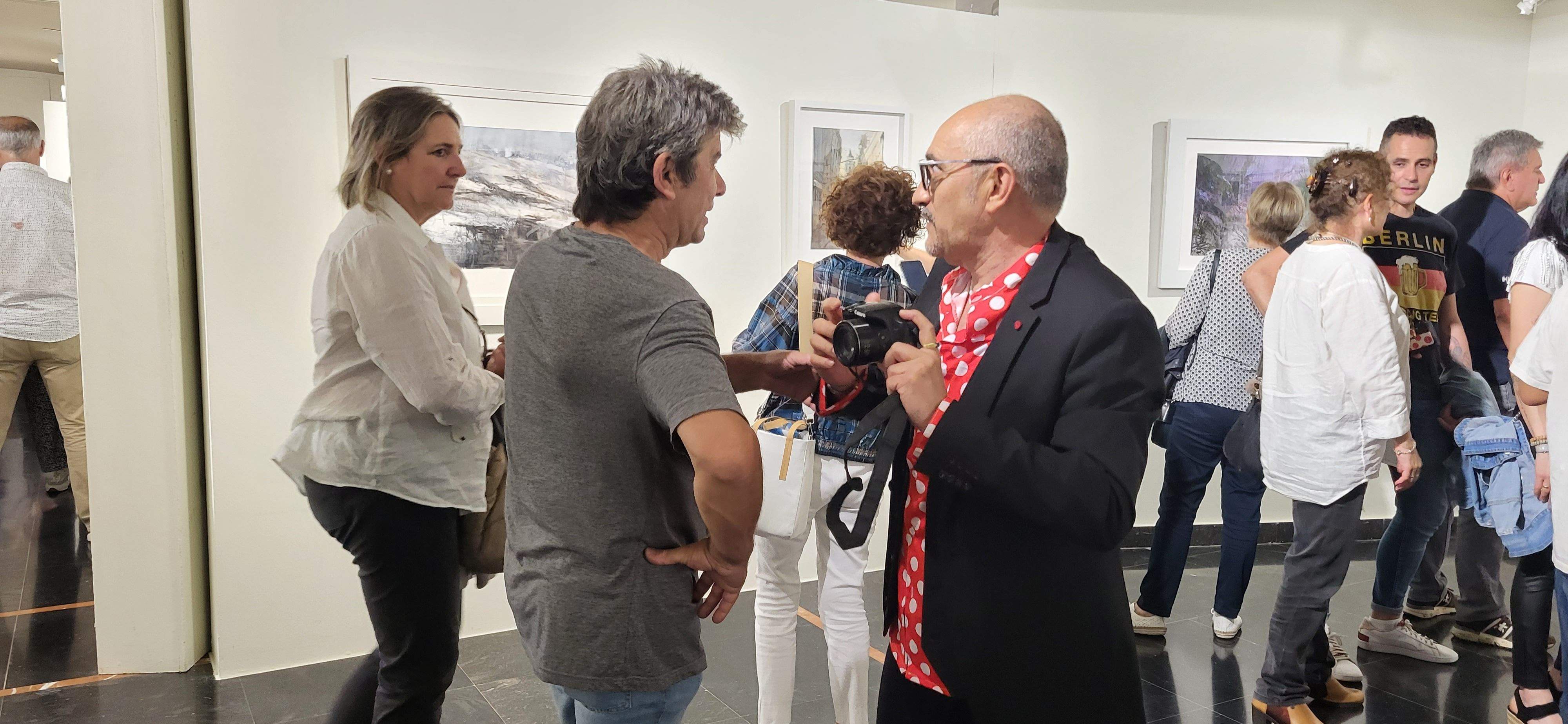 Exposición "Desde mi entorno" de Manuel Macías. Foto Myriam Martínez