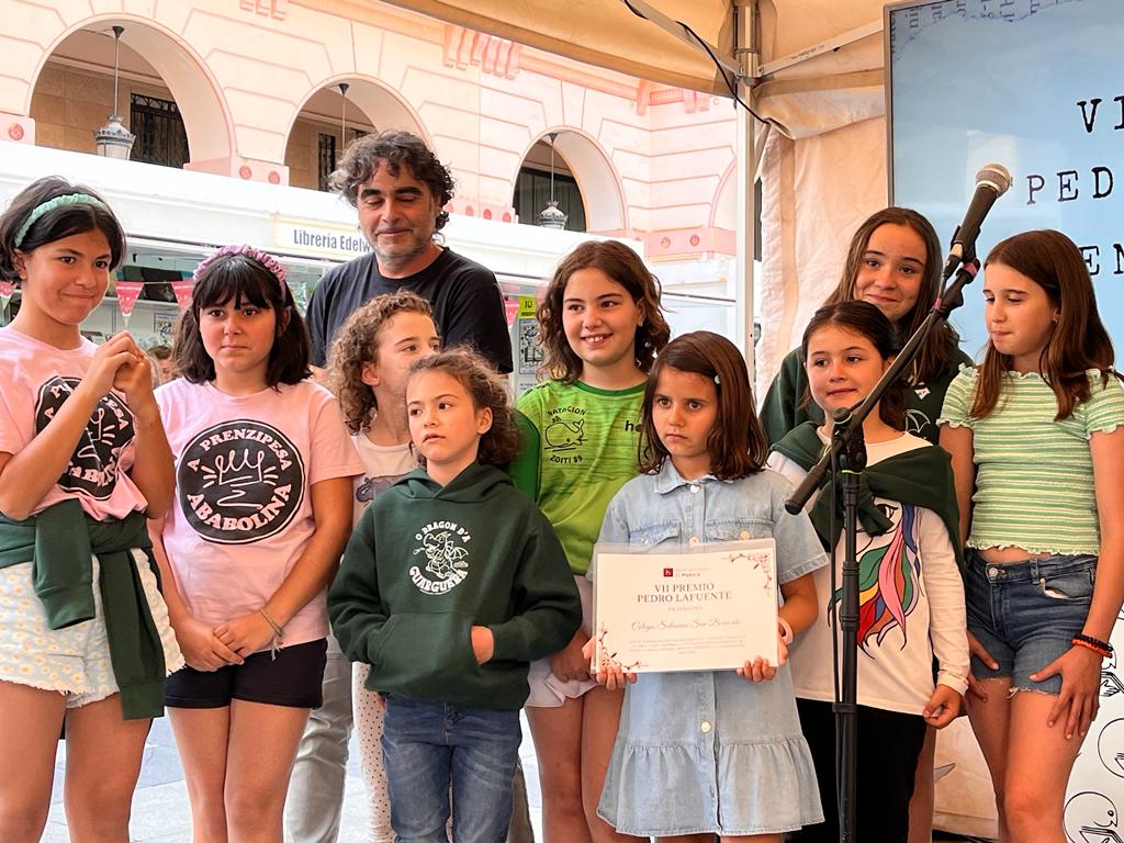 Entrega del VII Premio Pedro Lafuente en aragonés.  Foto Mercedes Manterola