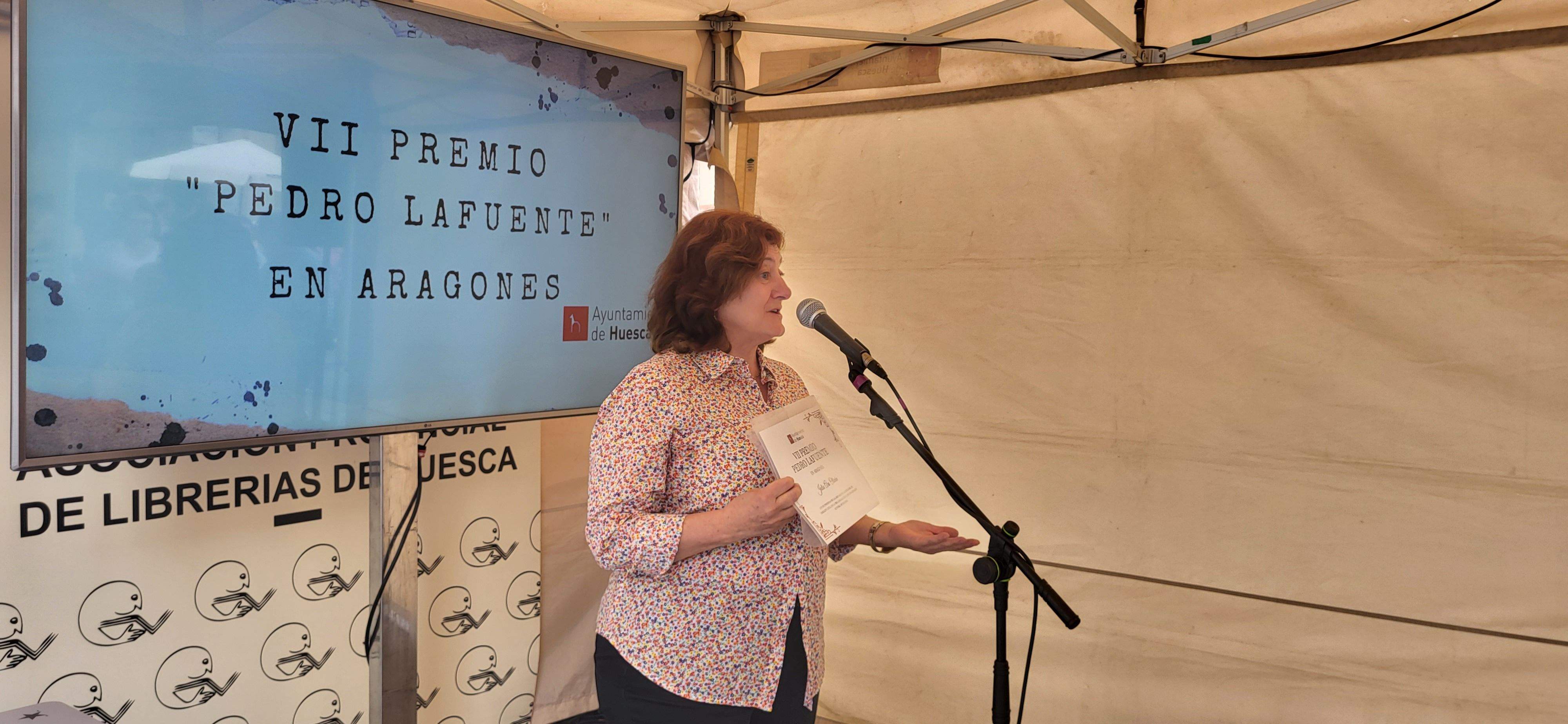 Entrega del VII Premio Pedro Lafuente en aragonés.  Foto Mercedes Manterola