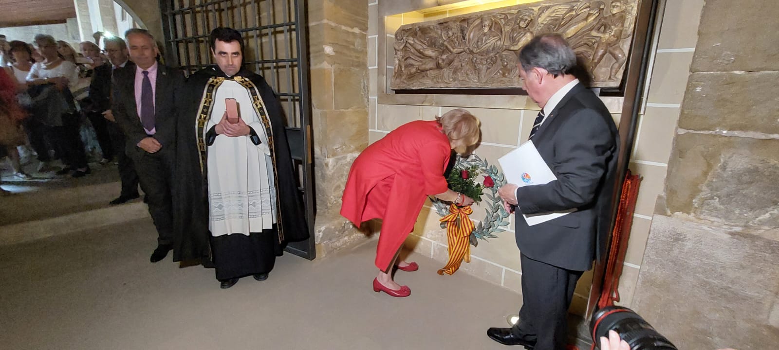 Homenaje a los Reyes de Aragón en San Pedro el Viejo