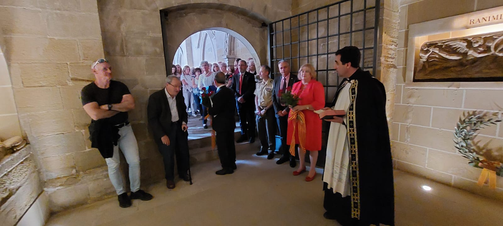 Homenaje a los Reyes de Aragón en San Pedro el Viejo